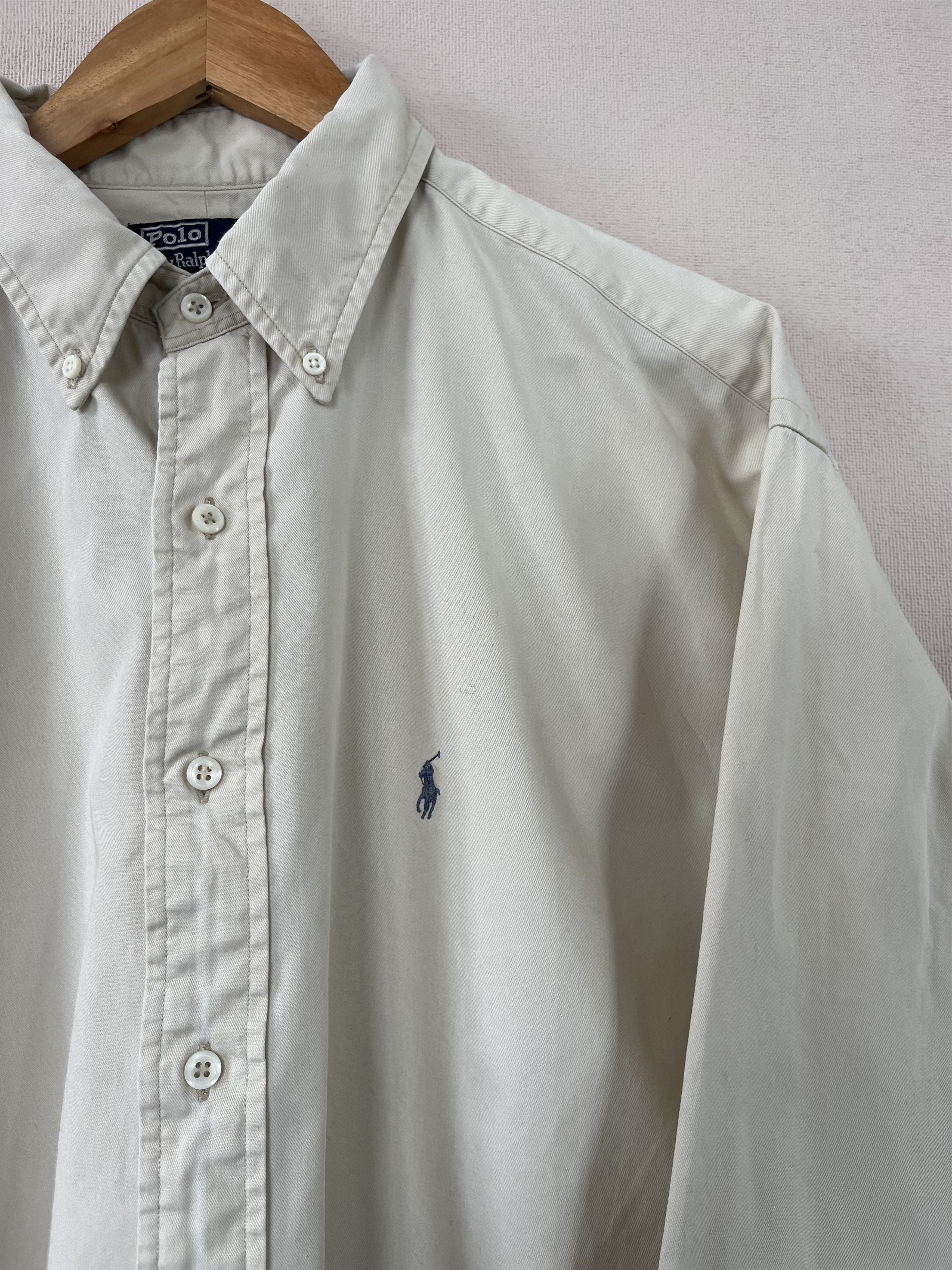 Polo Ralph Lauren Vintage Polo Ralph Lauren Boxy Shirt Men XL Button Size US XL / EU 56 / 4 - 2 Thumbnail