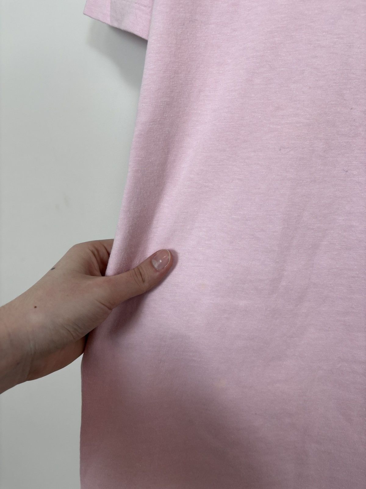 Vintage Vintage 1990s Palm Beach USA Big Graphic Pink T-Shirt Tee Size US L / EU 52-54 / 3 - 15 Thumbnail