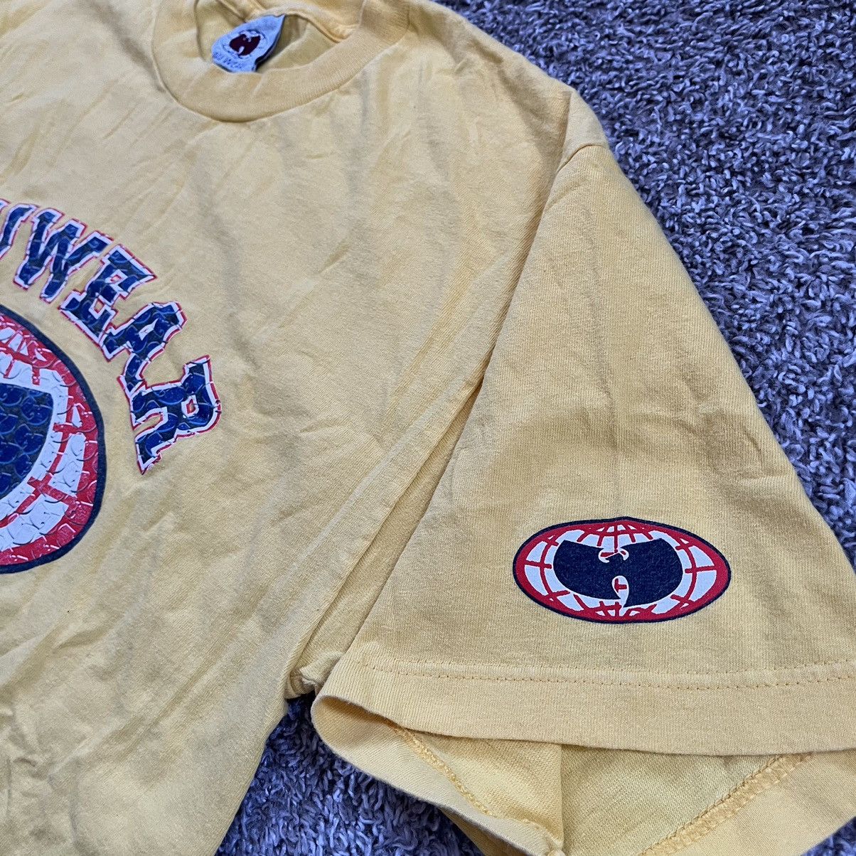 Wu-Tang Clan 🔴Wu-Wear Yellow Shirt Size Large Wu-Tang Vintage 90’s Rare Size US L / EU 52-54 / 3 - 4 Thumbnail