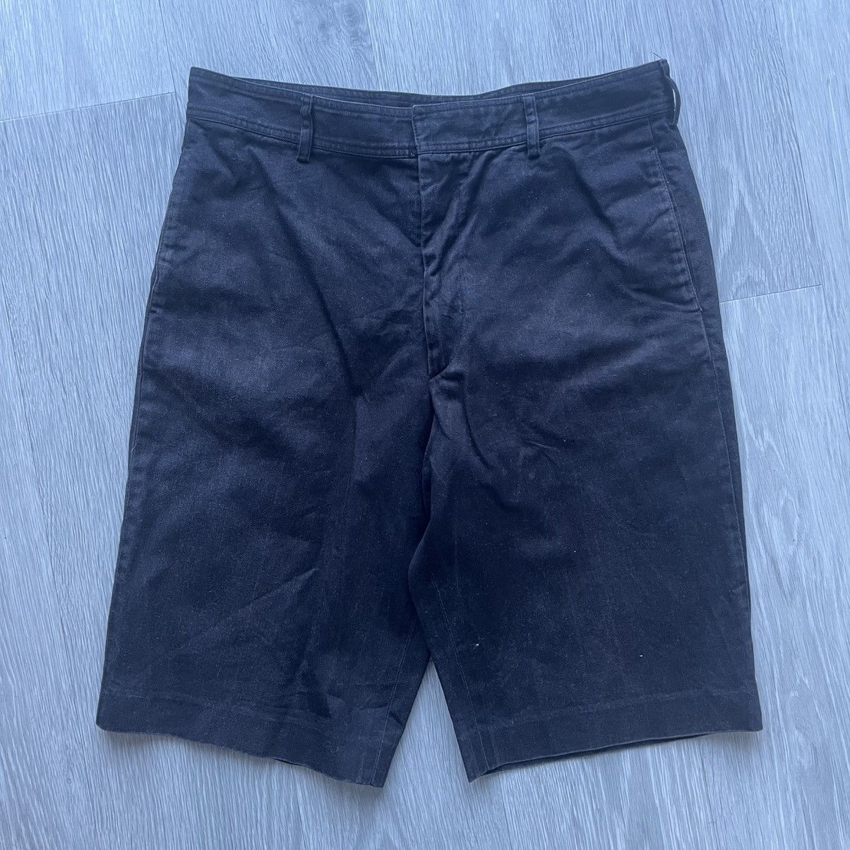 Dries Van Noten Dries van Noten Black Denim Shorts Size US 34 / EU 50 - 1 Thumbnail