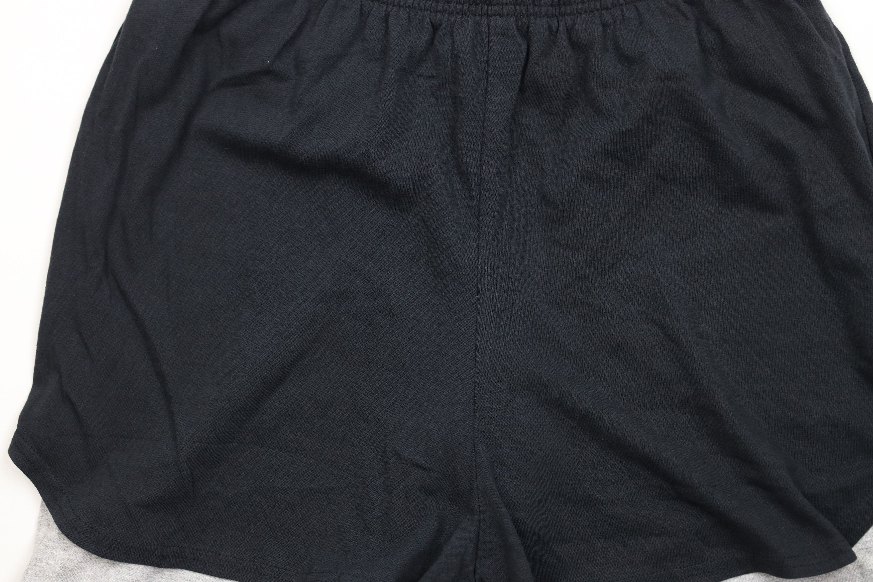 Vintage Vintage 90s Streetwear Sweatpants Shorts Black Cotton Size US 34 / EU 50 - 3 Thumbnail