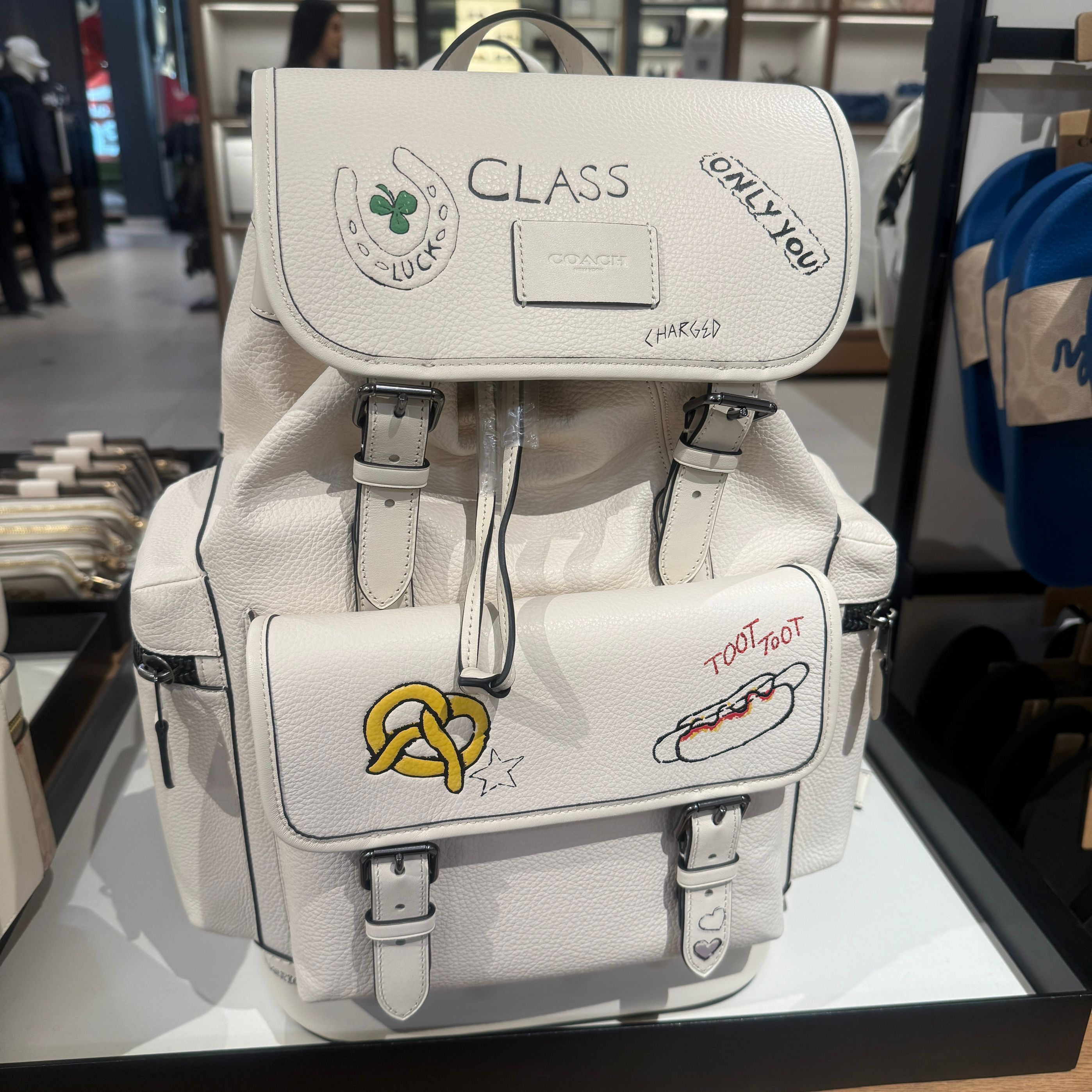 Coach coach Sprint Backpack With Sketch Print caj65 | Grailed