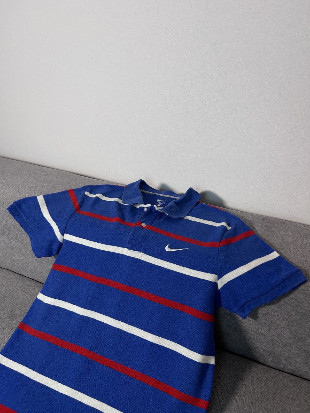 Nike Nike Vintage Stripes Polo Size US M / EU 48-50 / 2 - 2 Thumbnail