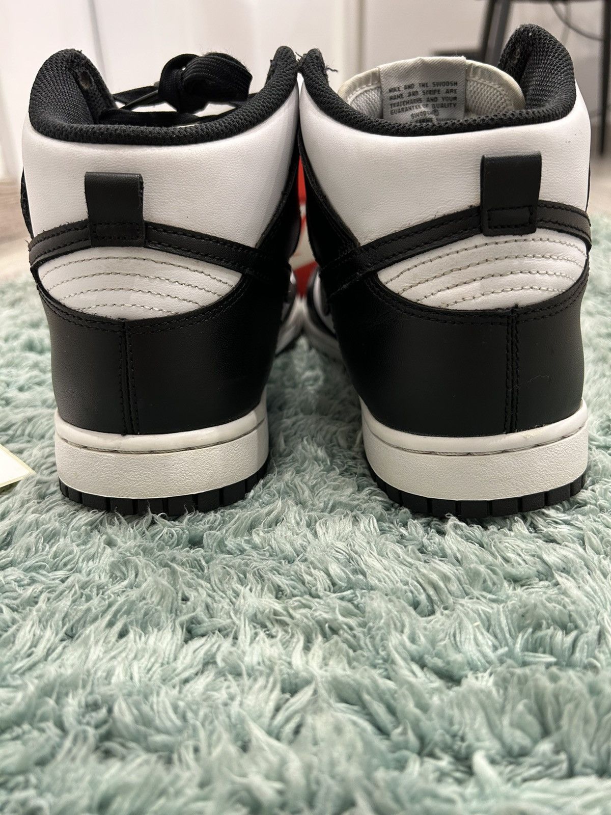 Nike Nike Dunk High Panda Size US 9.5 / EU 42-43 - 7 Thumbnail