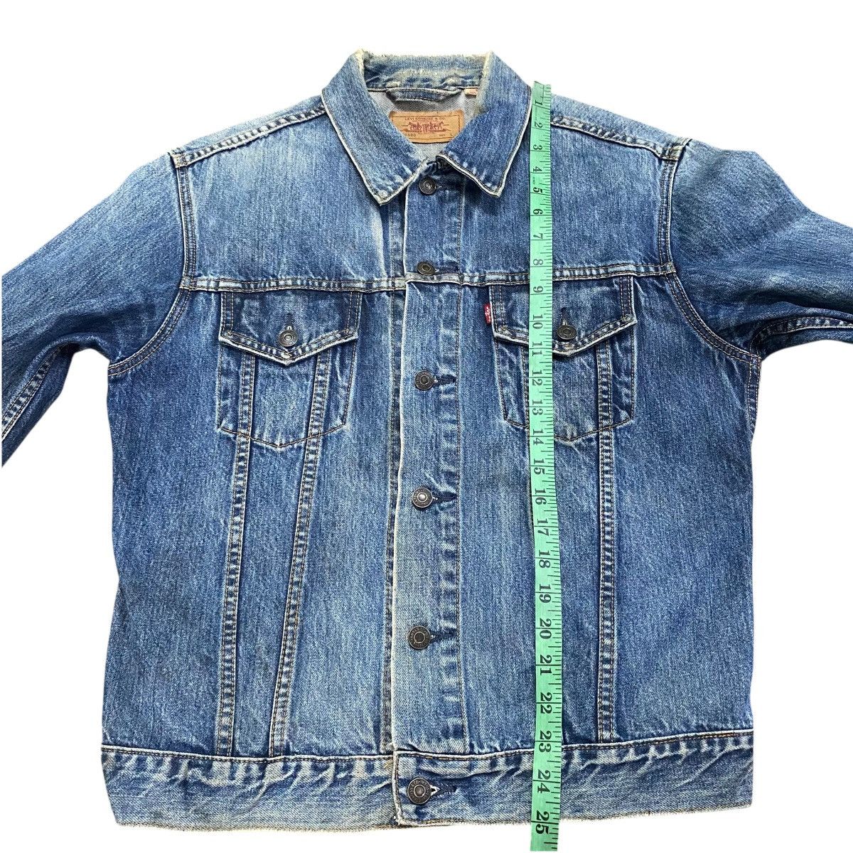 Levi's Levi's Type III Denim Trucker Distressed Jacket L Size Size US L / EU 52-54 / 3 - 21 Thumbnail