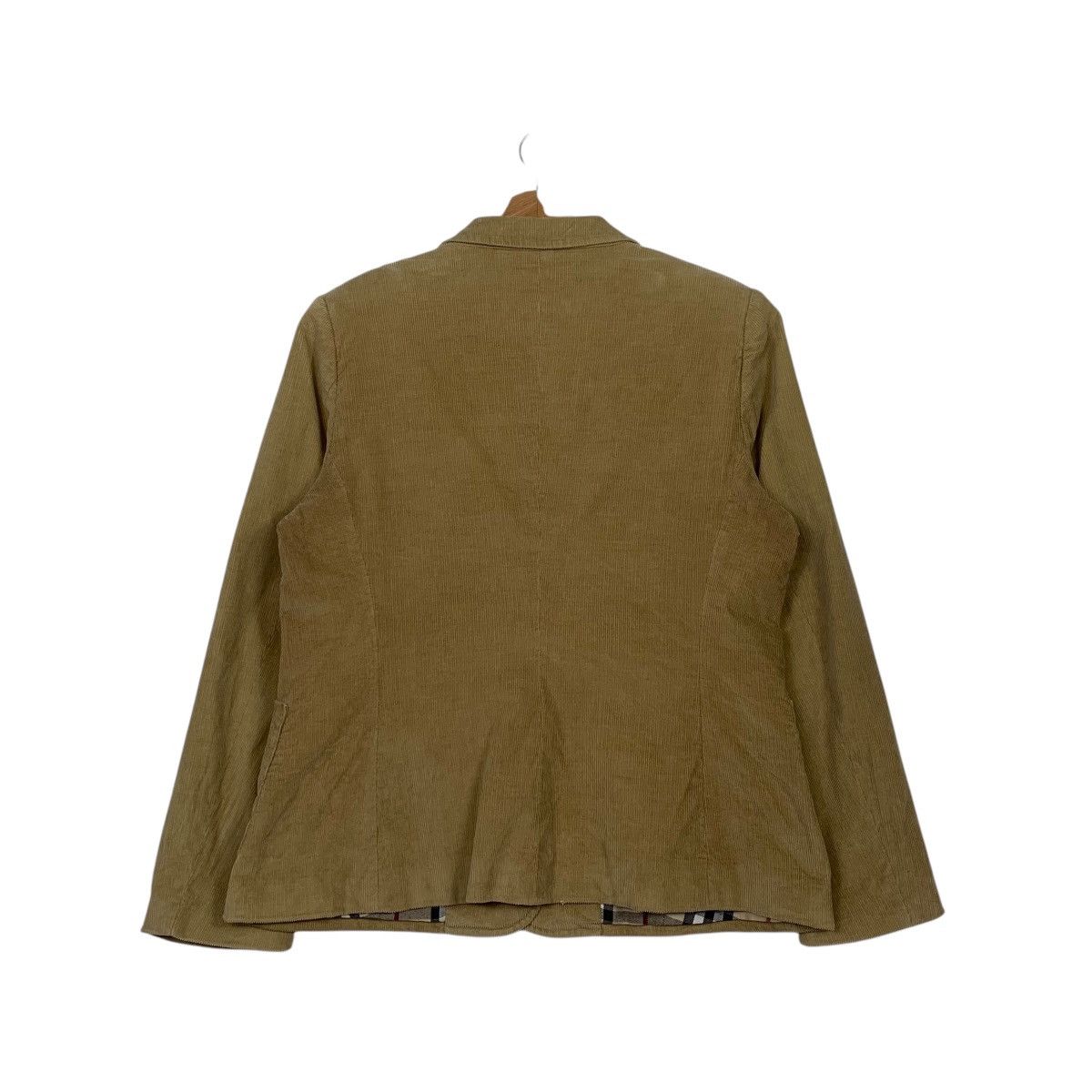 Burberry Burberry London Corduroy Nova Check Women Jacket Size M / US 6-8 / IT 42-44 - 7 Thumbnail