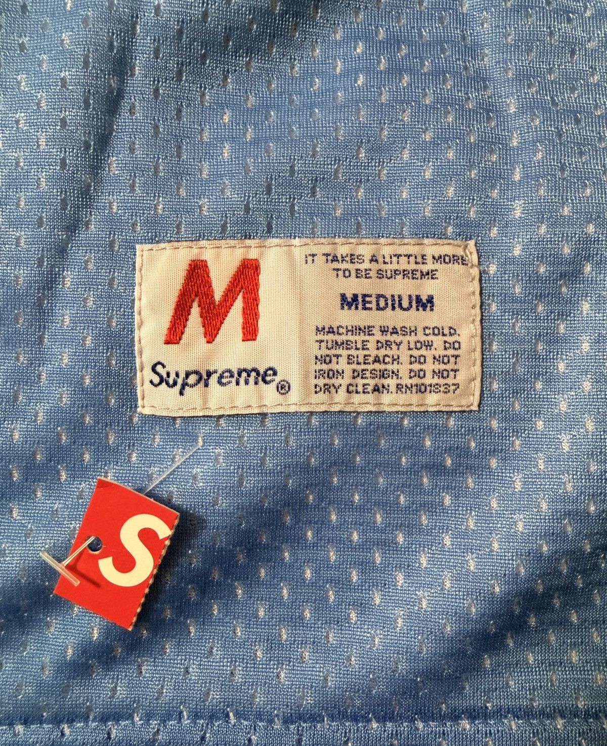 Supreme DSWT 2005 Supreme Mesh Tank Basketball Jersey Reversible MED Size US M / EU 48-50 / 2 - 8 Thumbnail