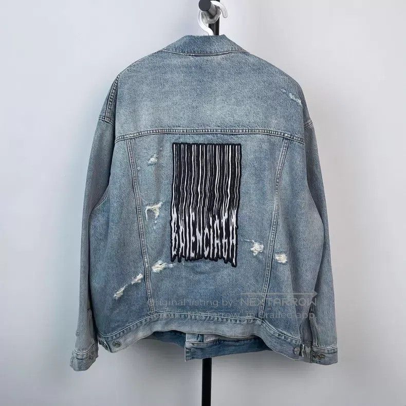 Balenciaga Balenciaga Denim jacket Size US XS / EU 42 / 0 - 2 Thumbnail