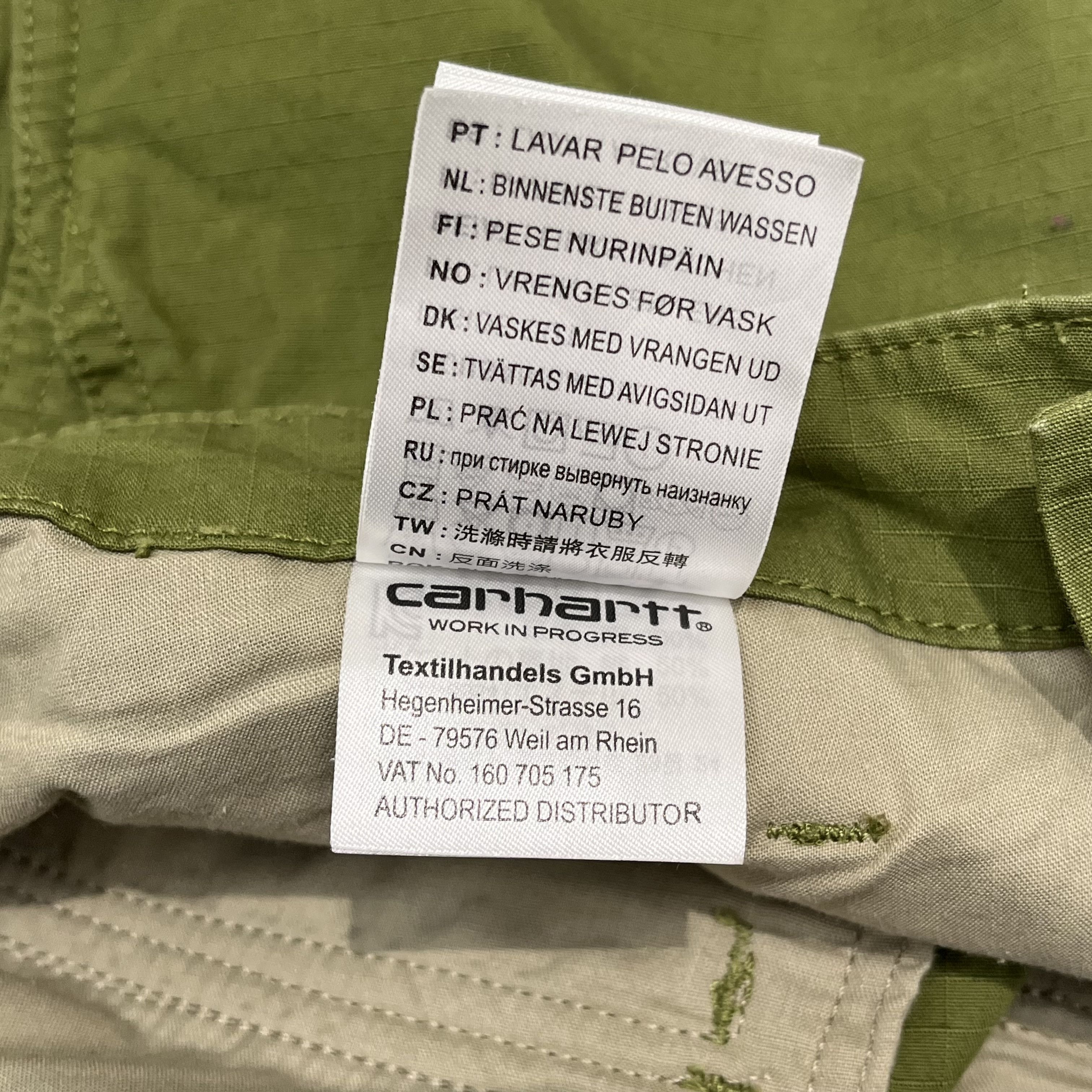 Carhartt Carhartt Cargo Shorts Green Size US 30 / EU 46 - 7 Thumbnail