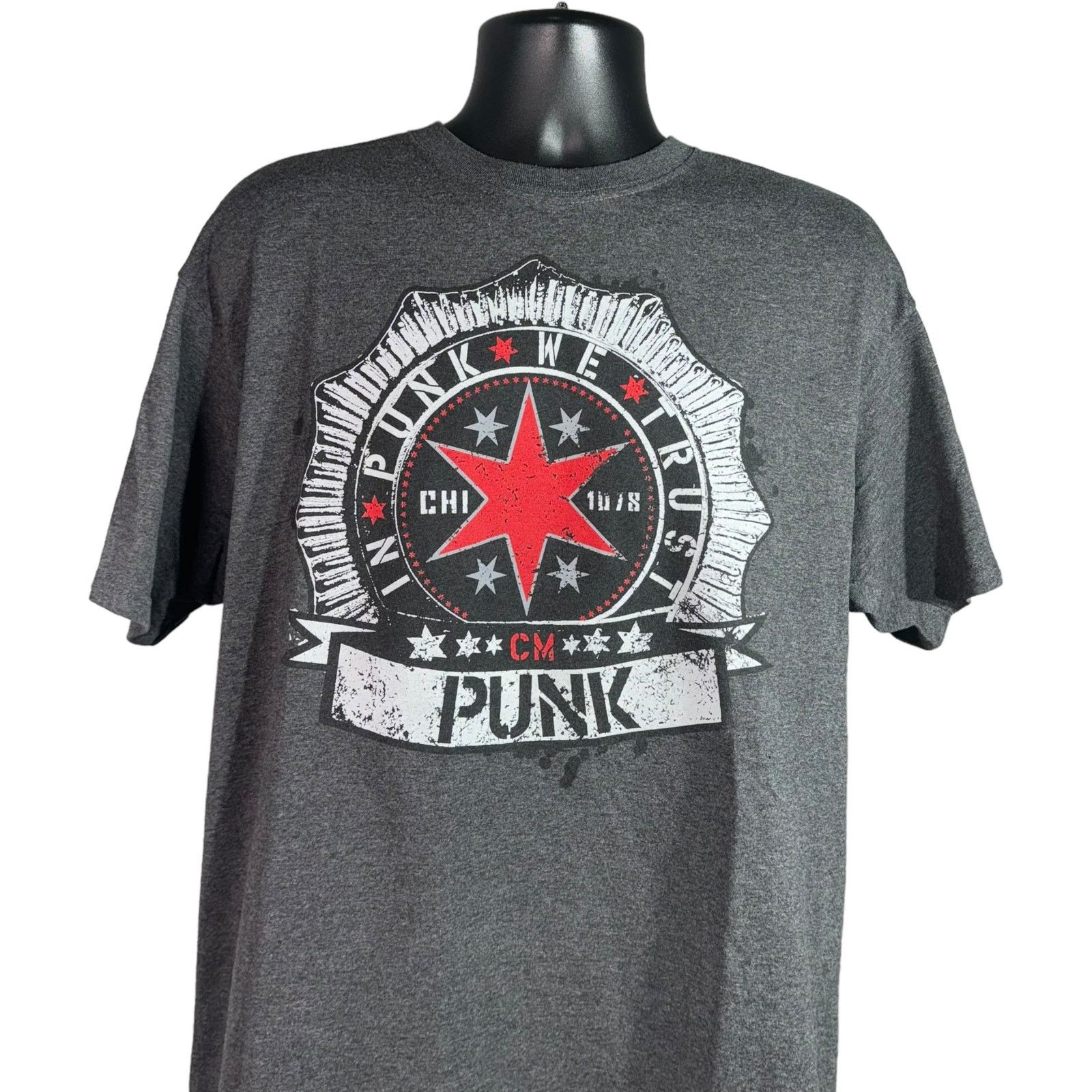 WWE WWE In Punk We Trust CM Punk Tee Size US XL / EU 56 / 4 - 2 Thumbnail