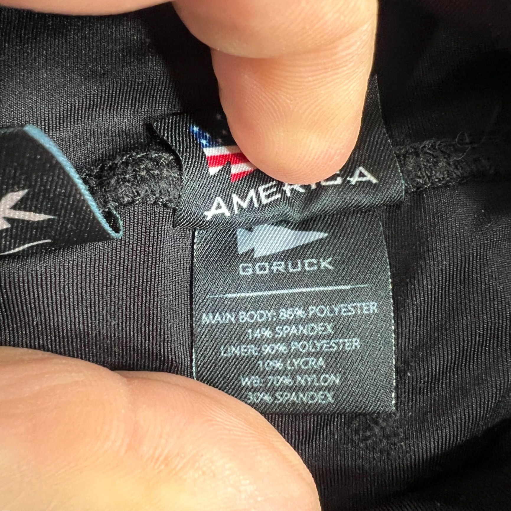 GORUCK Goruck Running Shorts Women Size 2 Black with Built In Brief, Zip Pocket, Lined, Stretch - Activewear Shorts Size 26" / US 2 / IT 38 - 5 Thumbnail