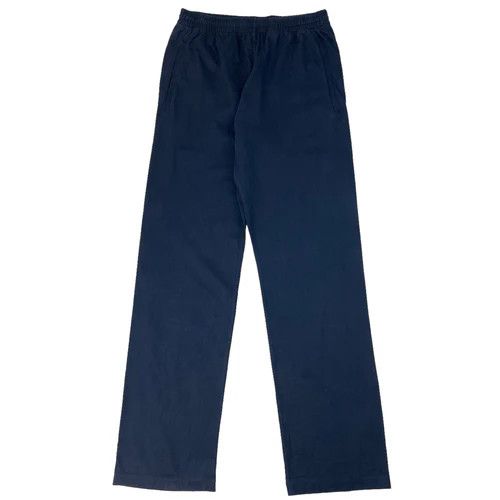 YEEZY X GAP NAVY UNRELEASED COTTON TROUSER - NAVY PANTS