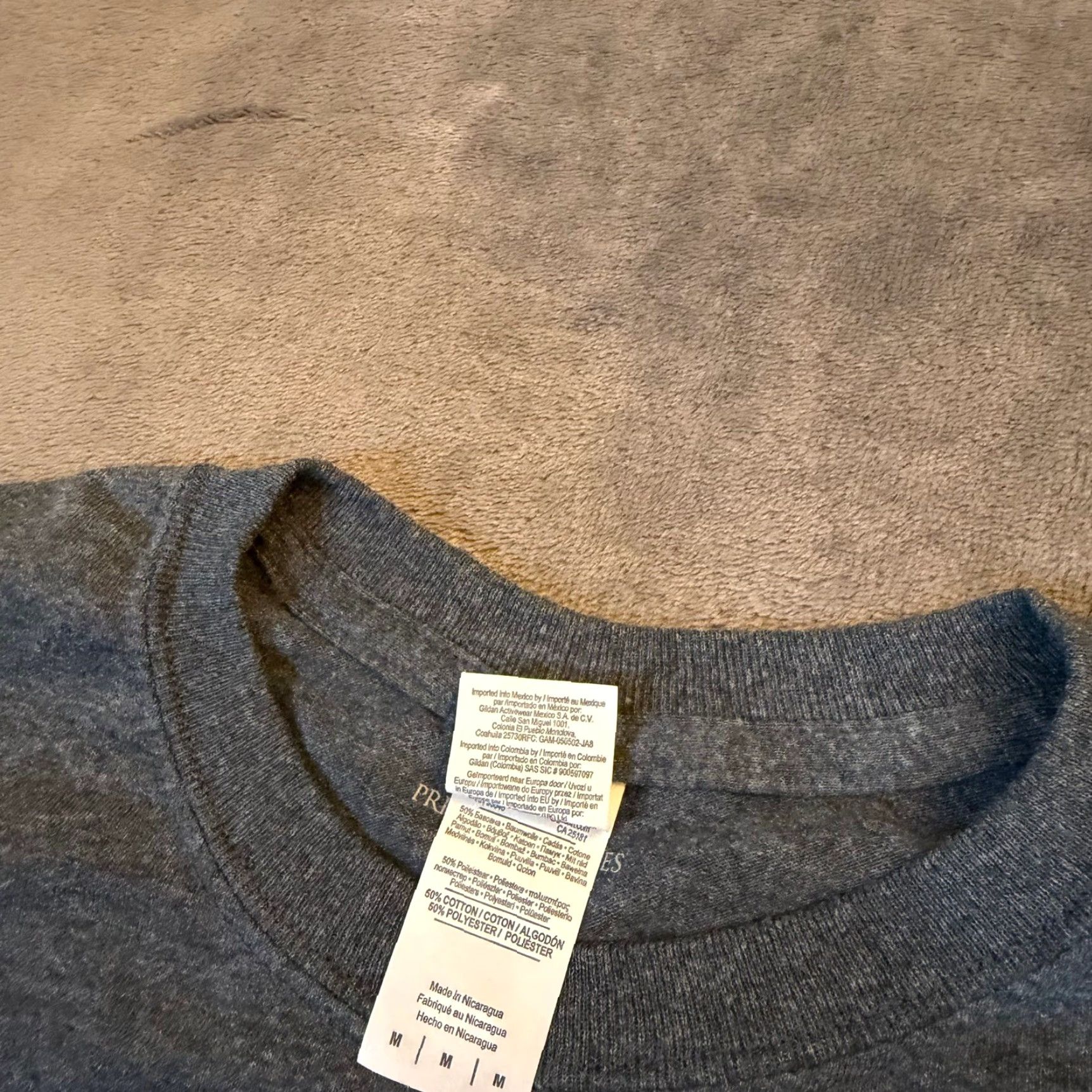 Gildan Gildan Shirt Graphic Tee Mens M Charcoal Heather Grey Parthenon Travel History Greece 90s? Size US M / EU 48-50 / 2 - 3 Thumbnail
