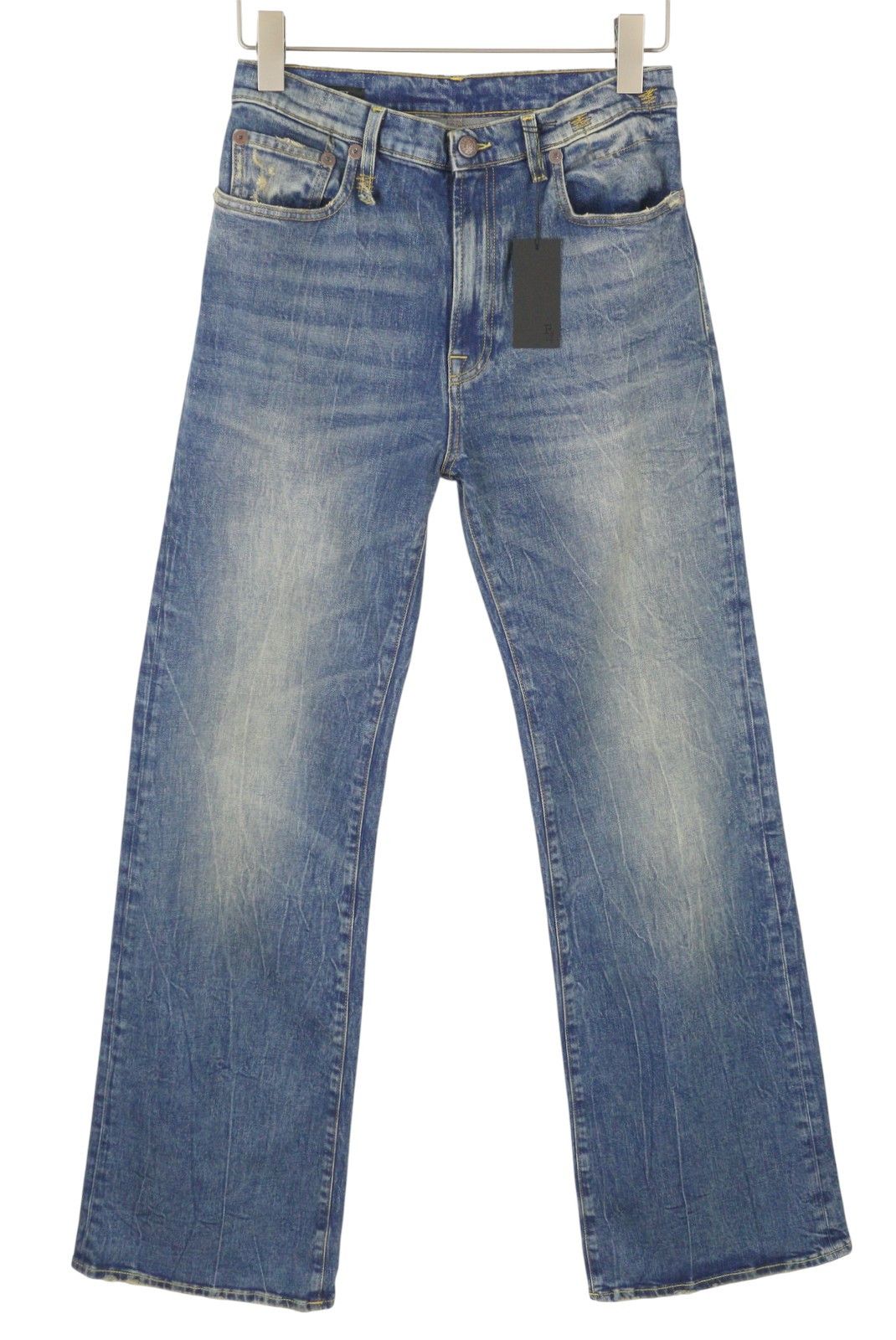 R13 JANE 28 Kelly Stretch Flared Blue PF25 Jeans 87209 Size 28" / US 6 / IT 42 - 2 Thumbnail