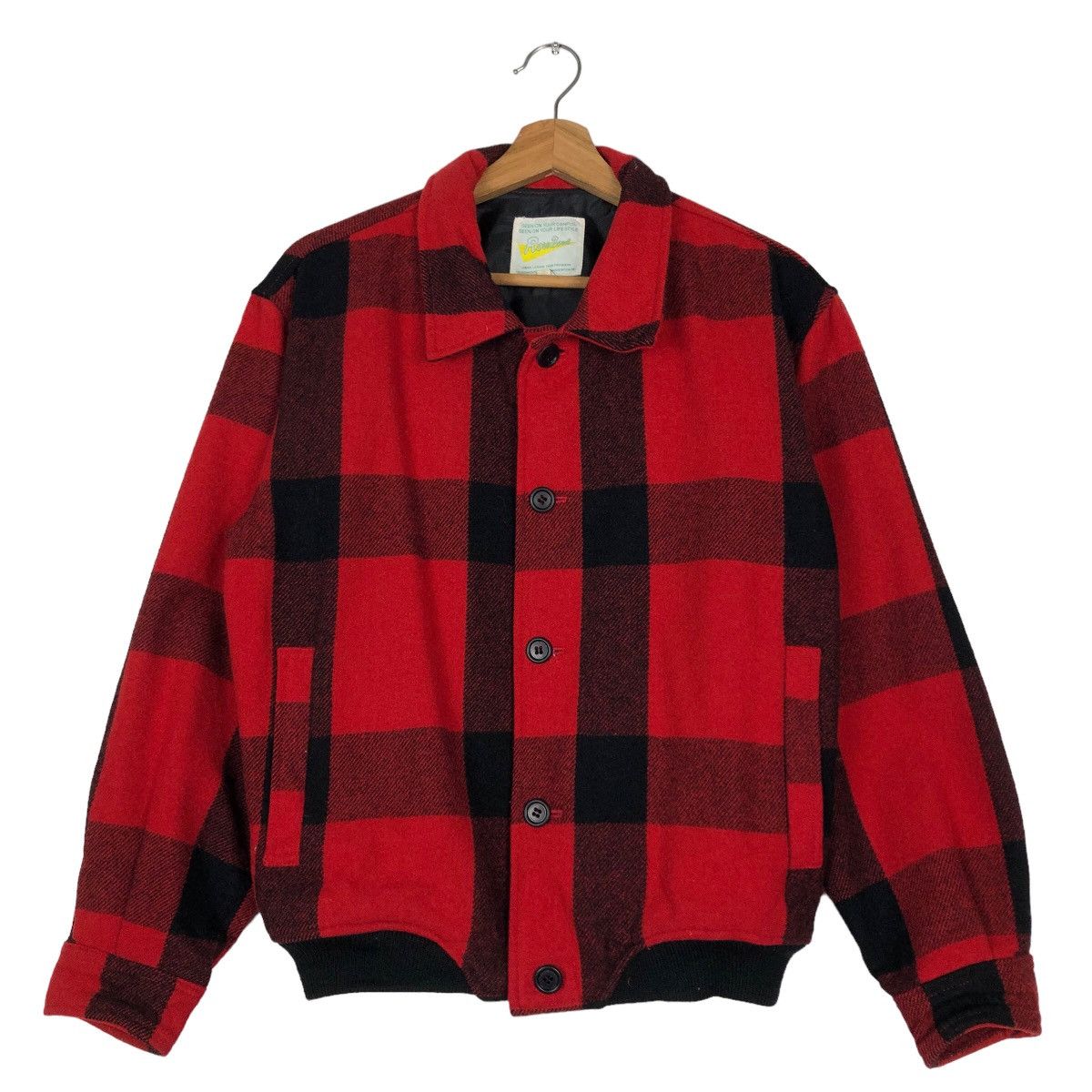 J. Press × Japanese Brand × Vintage J.Press wool Harrington Plaid