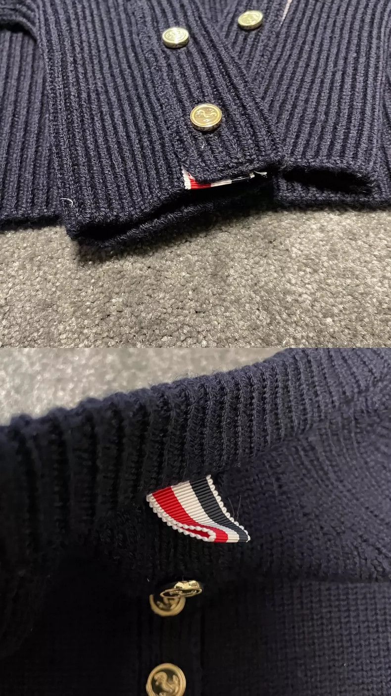 Thom Browne Thom Browne Cotton knit pullover sweater Size US M / EU 48-50 / 2 - 6 Thumbnail