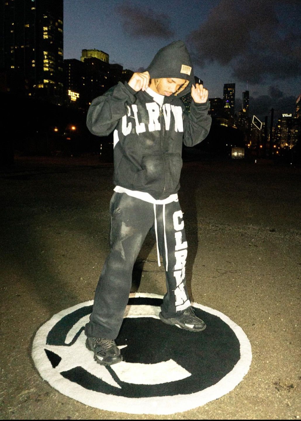 Other clairvoyant black zip up hoodie Size US S / EU 44-46 / 1 - 1 Thumbnail