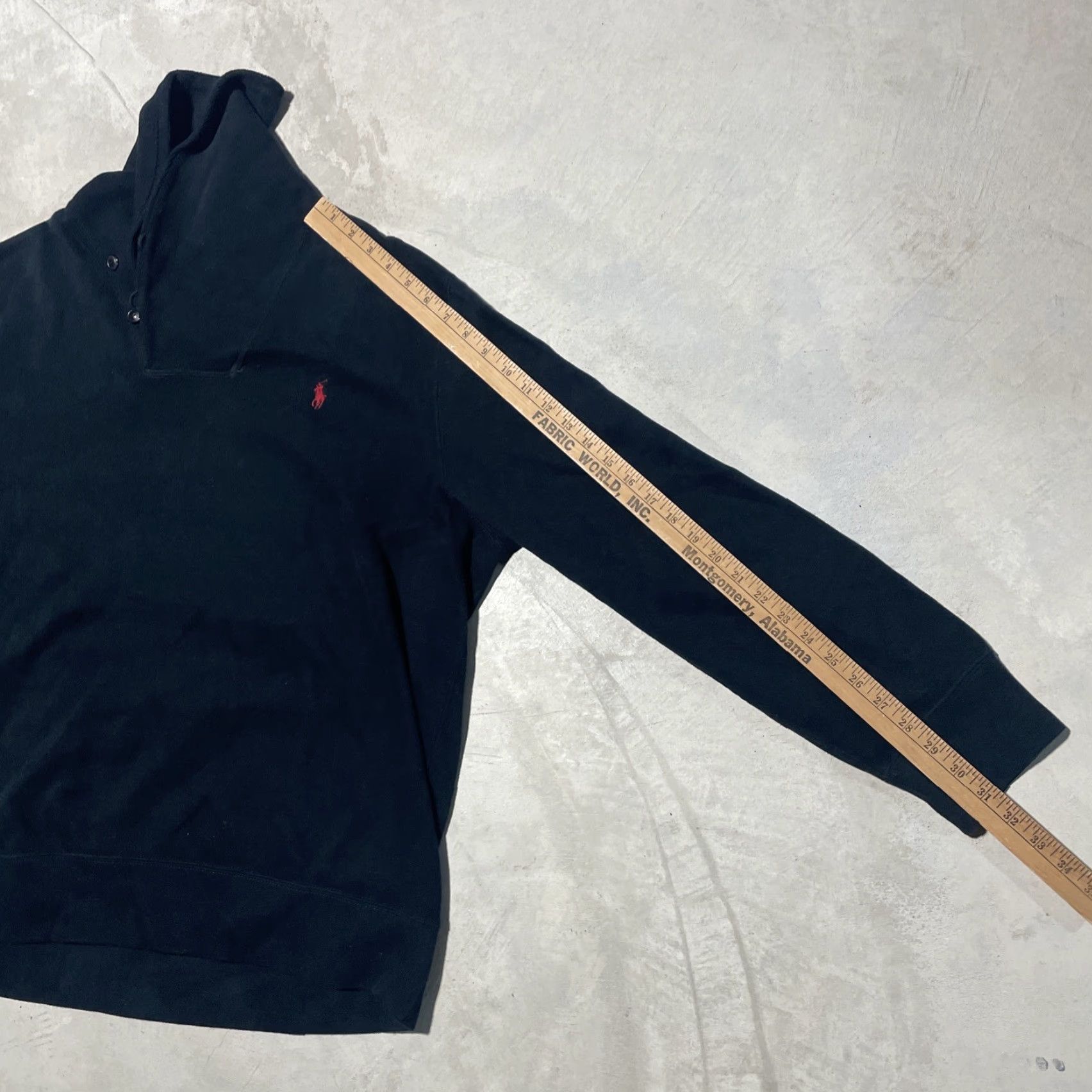 Polo Ralph Lauren Polo Ralph Lauren Sweater Men 2XL Black Cotton Shawl Neck Pullover Logo Zipper Regular Knit Shirt Style Pullover Adult Mens Size US XXL / EU 58 / 5 - 6 Thumbnail