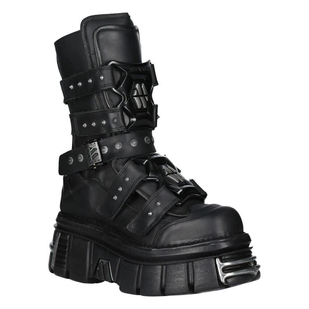 New Rock New Rock Jaded London Scythe Tower Boots | Grailed