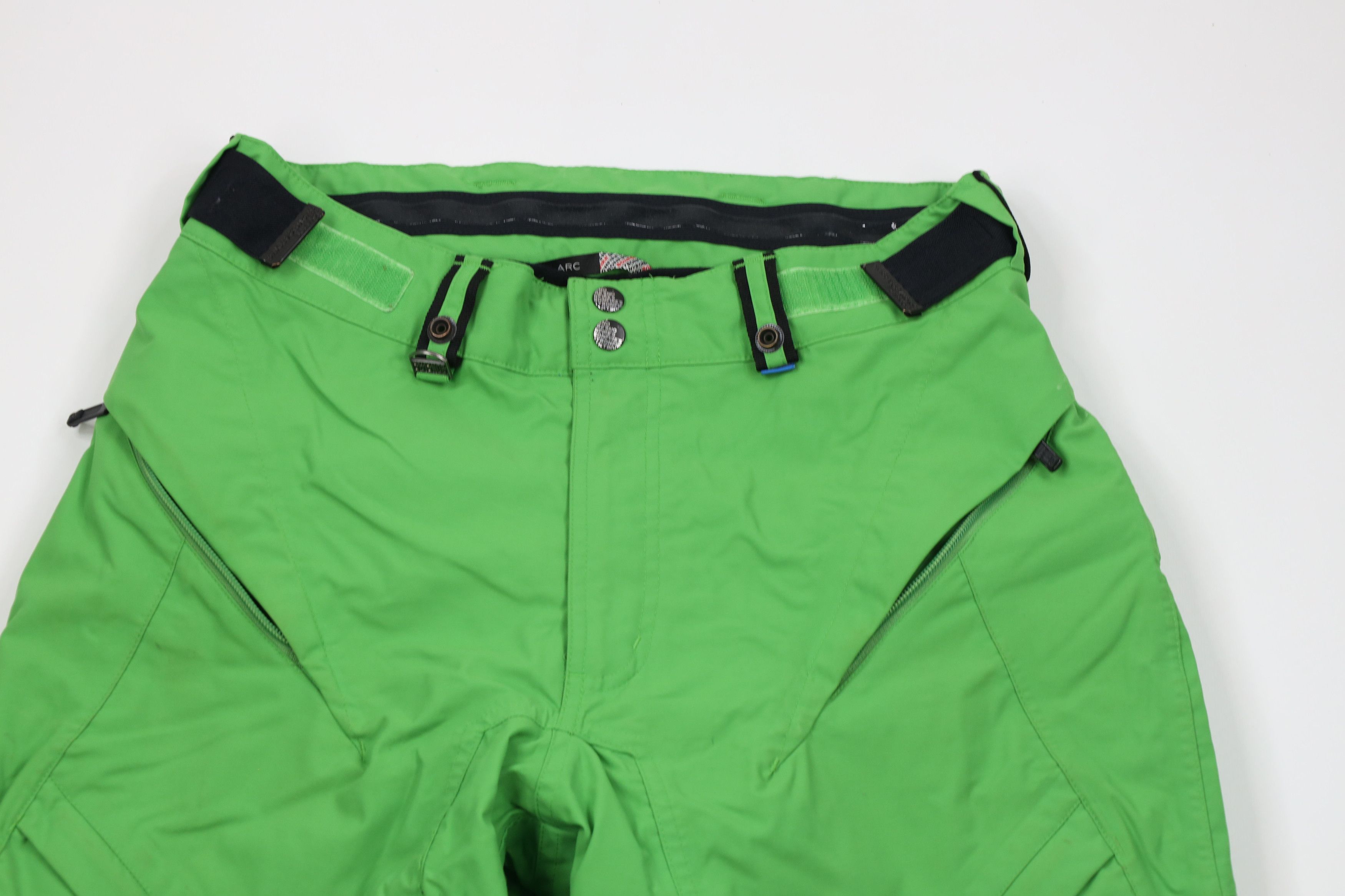 Vintage Bonfire Snowboarding Classic Fit Fusion Snow Pants Green Size US 32 / EU 48 - 2 Thumbnail