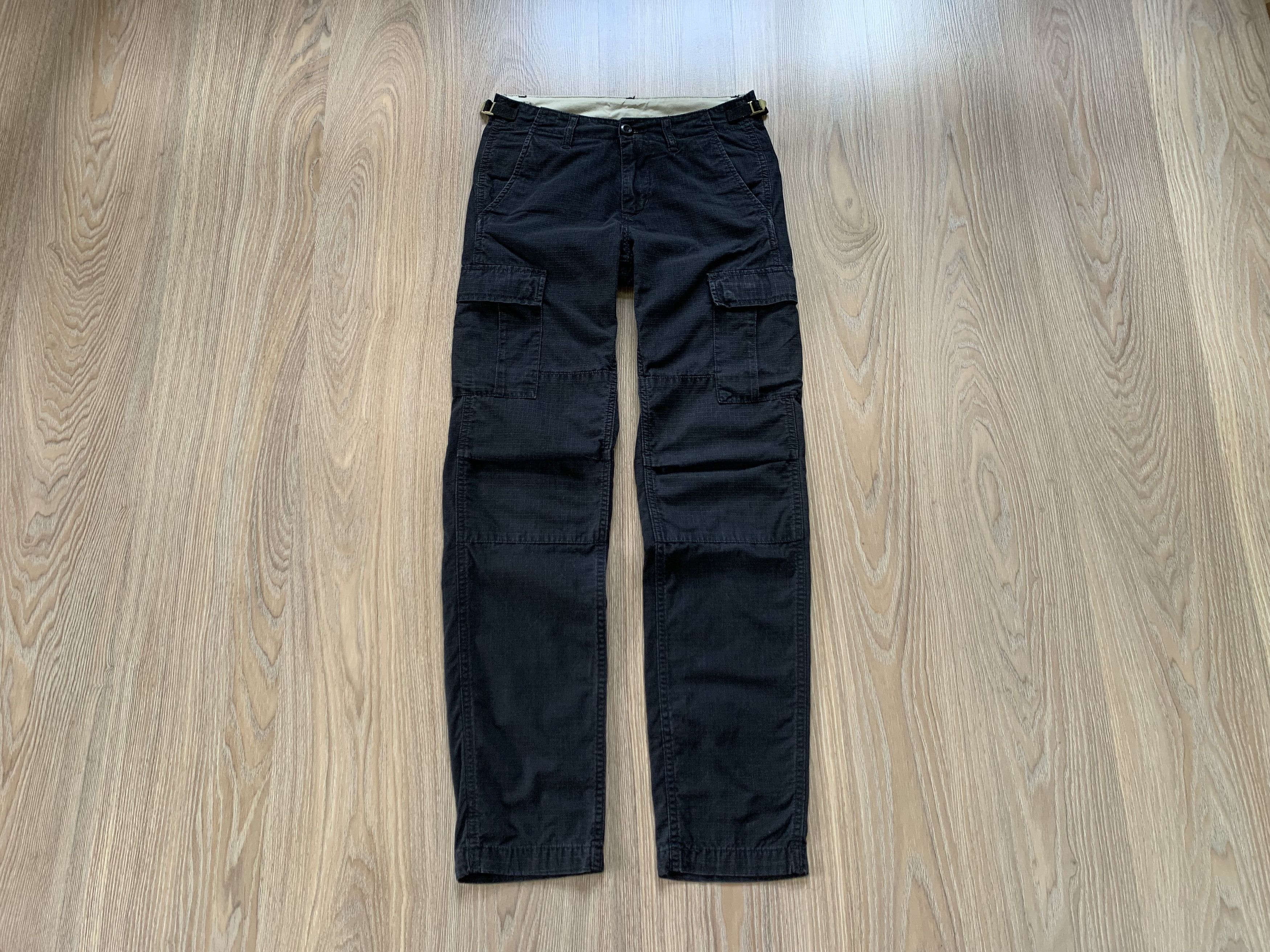 Carhartt Vintage Cargo Carhartt Black Aviation Pants Size US 26 / EU 42 - 1 Thumbnail