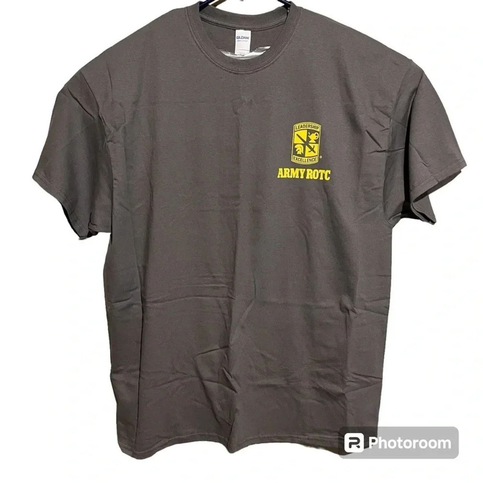 Gildan Army ROTC Men Leadership Grey T-Shirt Size XXL NEW Size US XXL / EU 58 / 5 - 1 Thumbnail