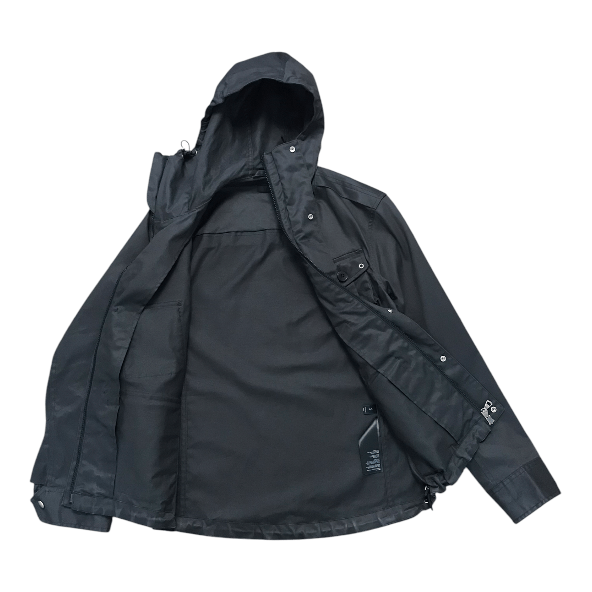 Japanese Brand × Jil Sander Jil Sander Uniqlo Multi pocket Military Hoodei Jacket Size US S / EU 44-46 / 1 - 5 Thumbnail