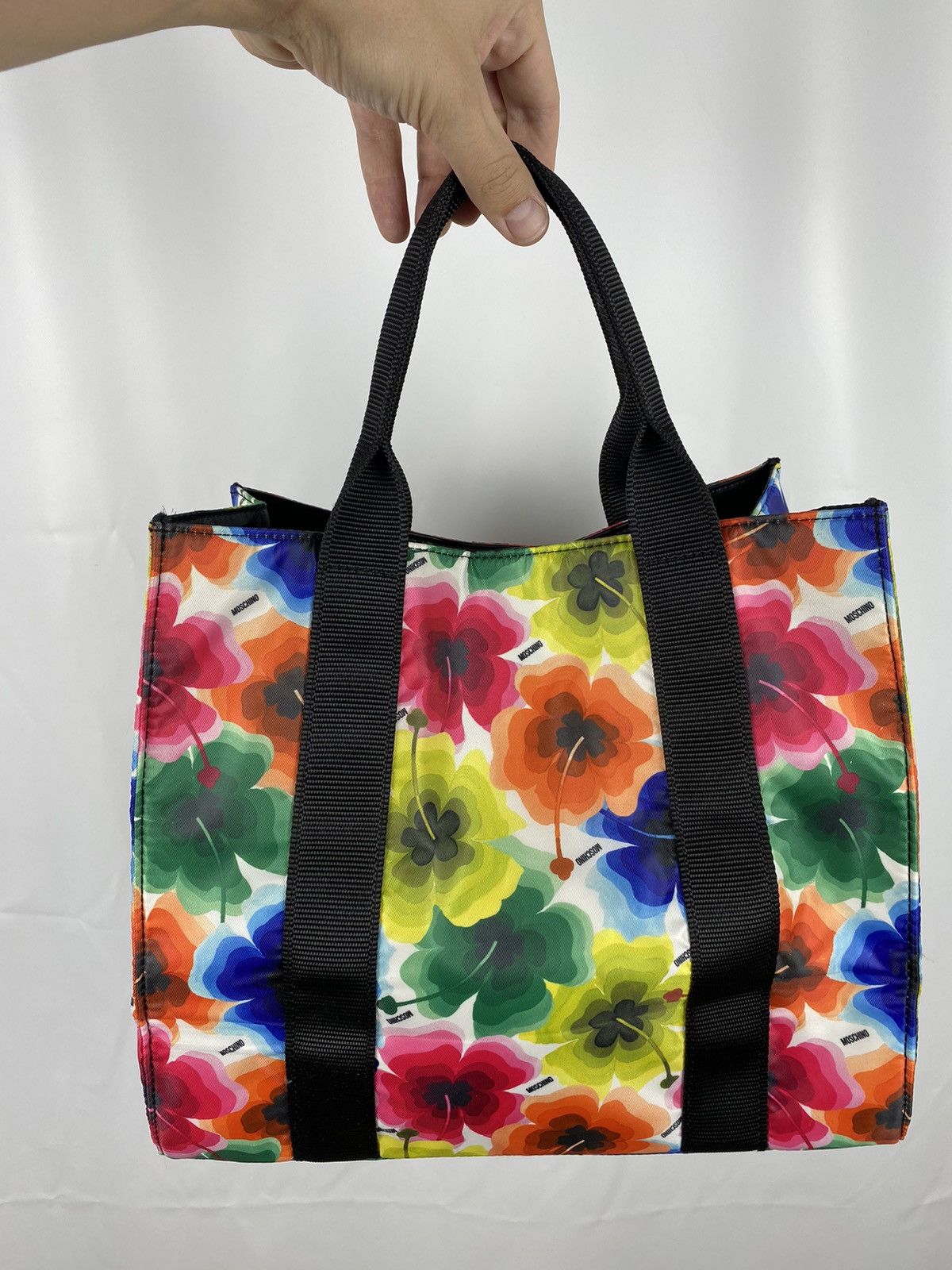 Moschino Moschino Multicolor Tote Bag Handbag Size ONE SIZE - 3 Thumbnail