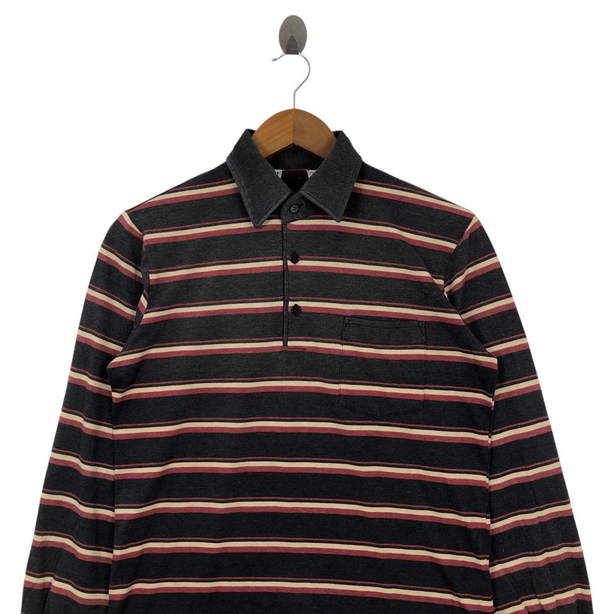 Johnbull Vintage 90s JOHN BULL Kojima Renown Polos Stripes Size US M / EU 48-50 / 2 - 2 Thumbnail