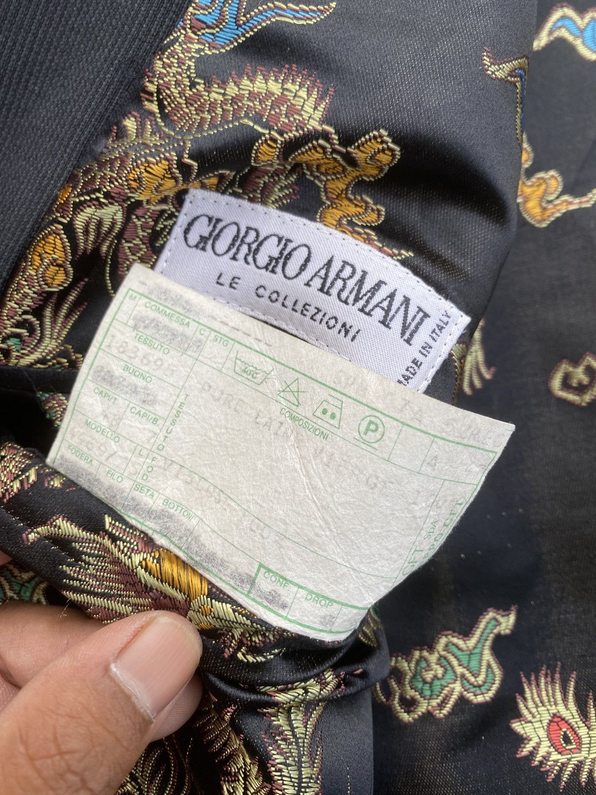 Giorgio Armani Rare Vintage Giorgio Armani Blazer Size 38L - 8 Thumbnail