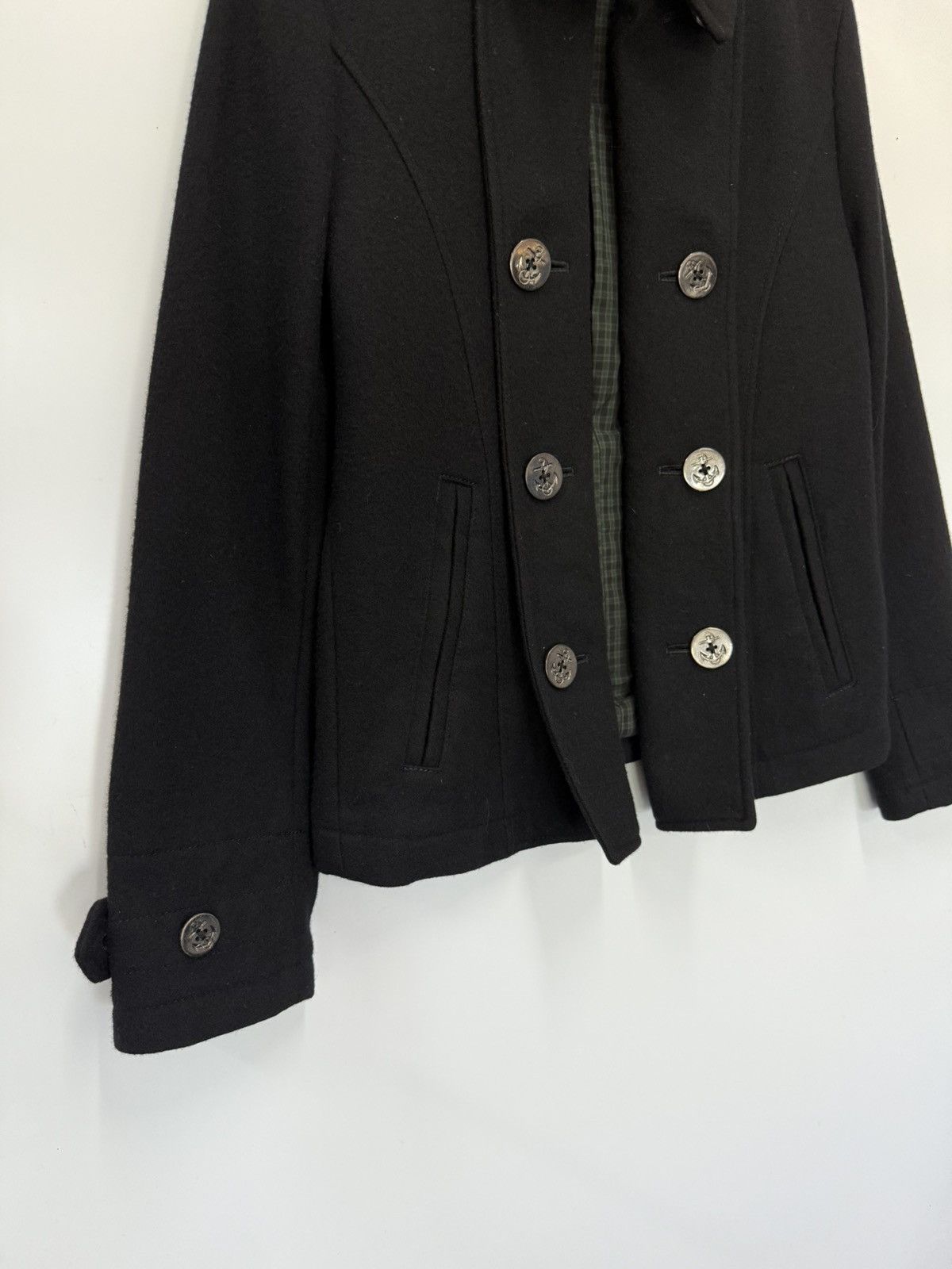 Japanese Brand 🔥 PPFM NAPOLEON WOOL JACKET DOUBLE BREASTED Size US XS / EU 42 / 0 - 3 Thumbnail