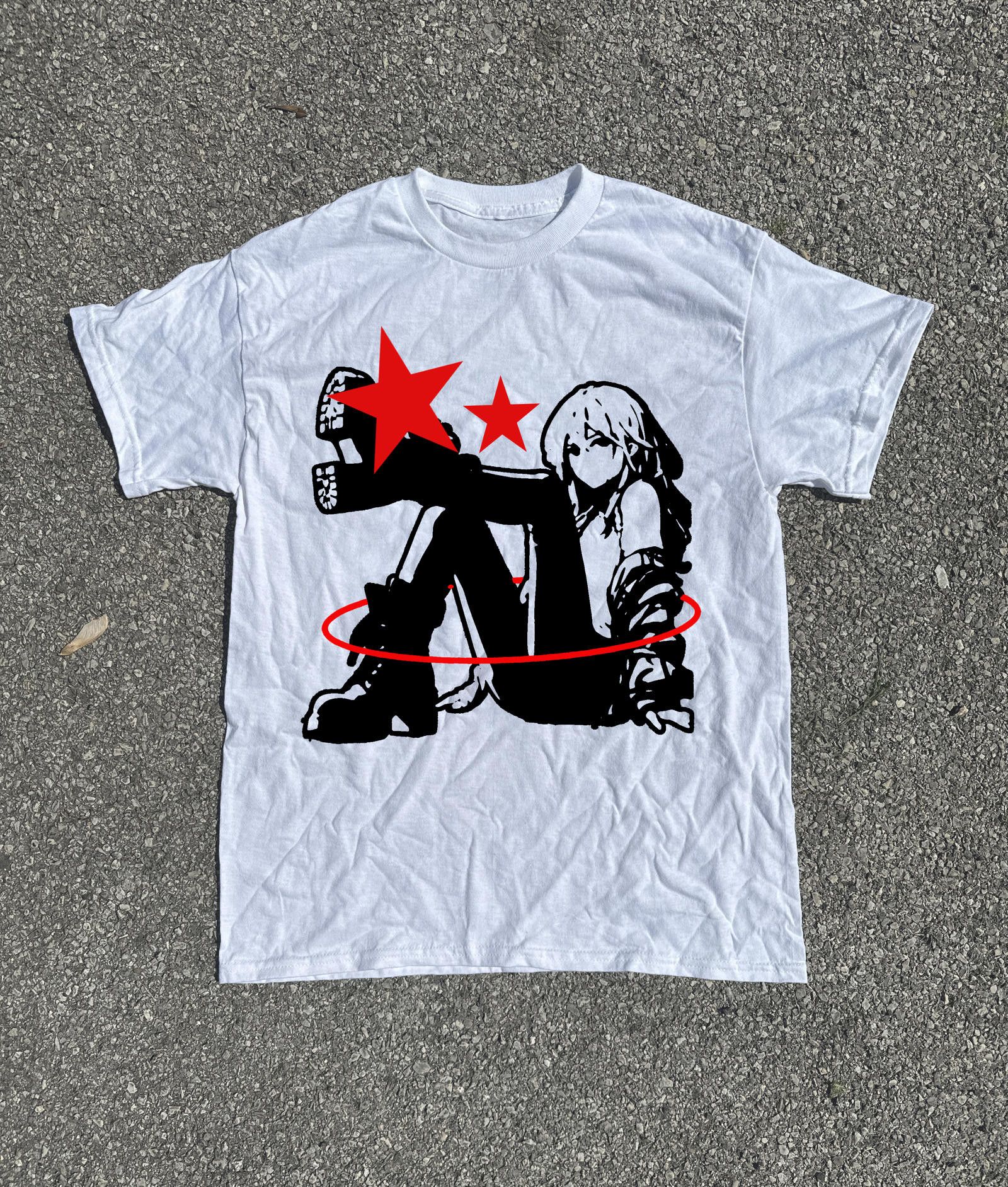 Japanese Brand Muse Tee White Size US M / EU 48-50 / 2 - 1 Thumbnail