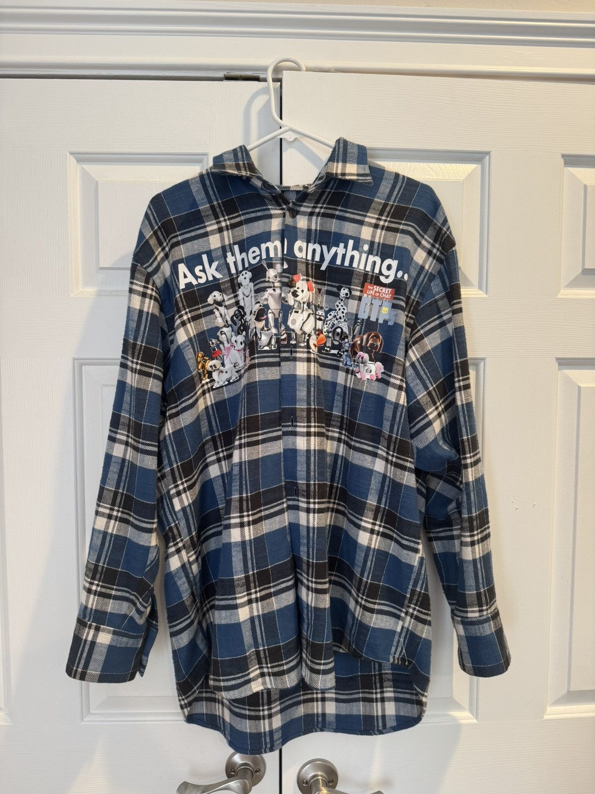 Doublet DOUBLET secret life of chat pts flannal (SS23) Size US S / EU 44-46 / 1 - 1 Thumbnail