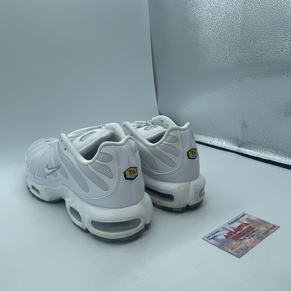 Nike Air max plus white Size US 9.5 / EU 42-43 - 4 Thumbnail