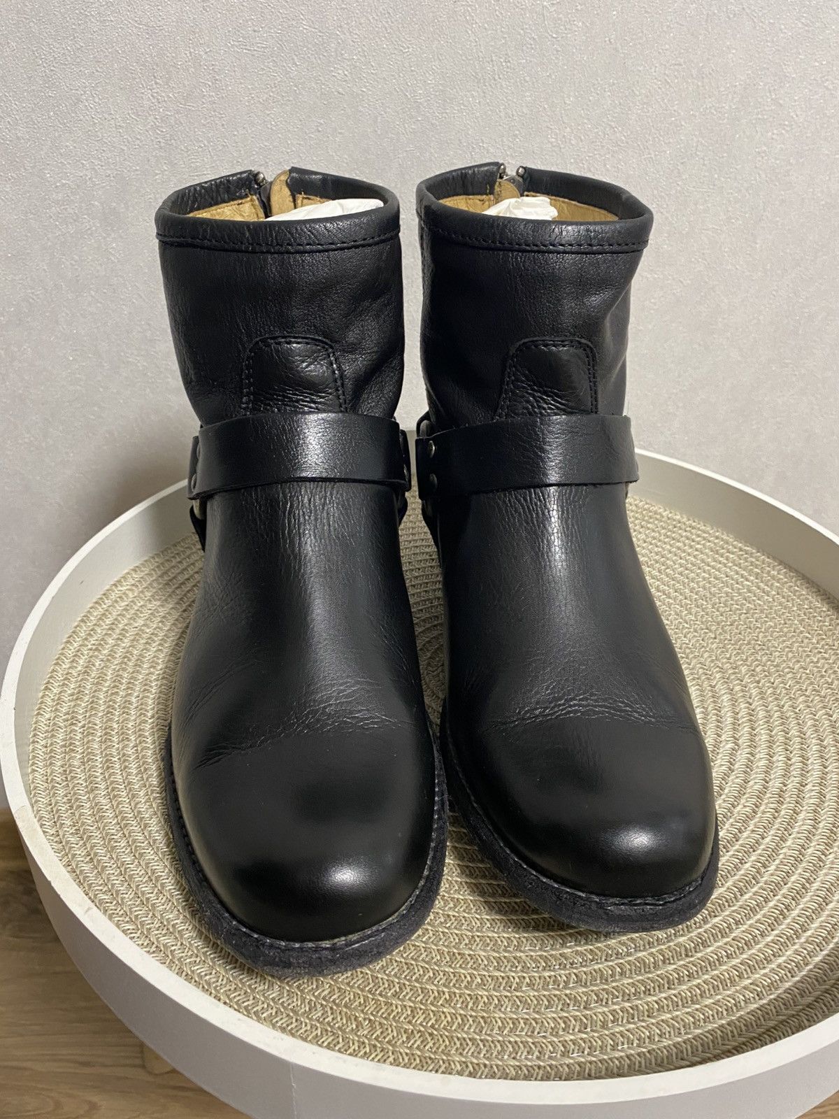 Frye Frye Phillip Harness AS98 Sendra Moto Biker Boots Size: 37 Size US 7 / IT 37 - 8 Thumbnail