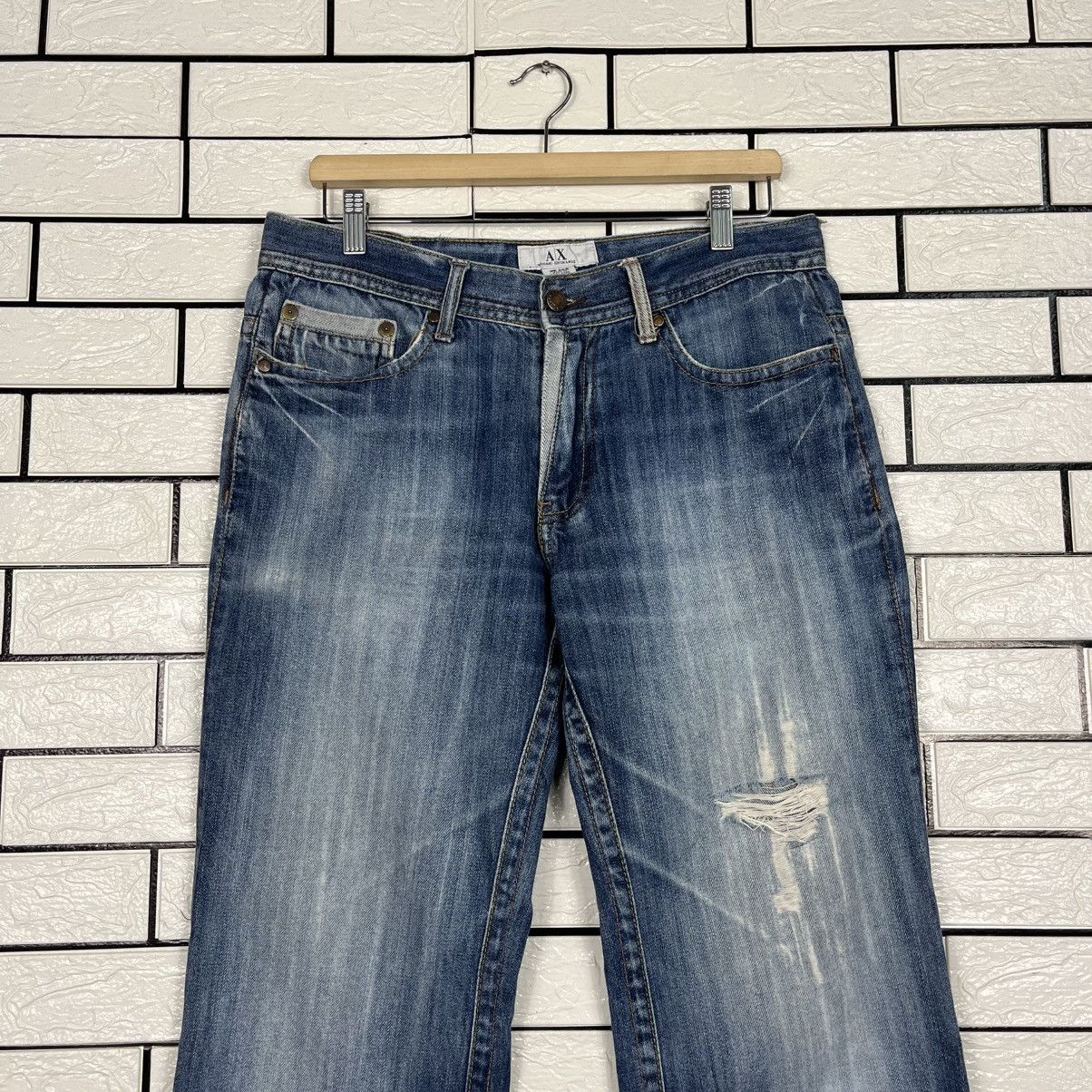 Armani Exchange Vintage Armani Exchage Denim Jeans Size US 32 / EU 48 - 3 Thumbnail