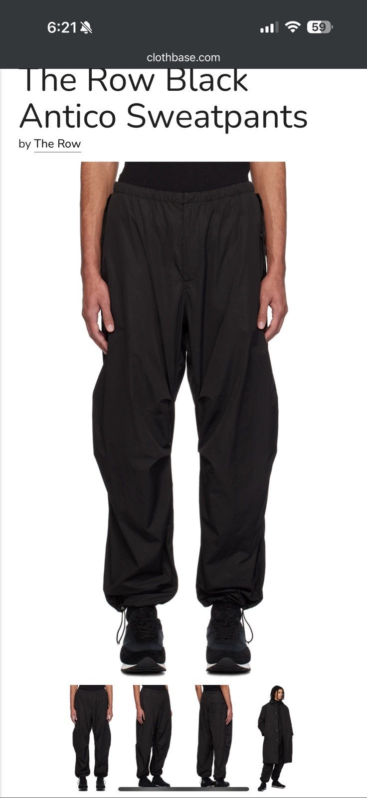 The Row The Row ‘Antico’ Pant Size US 34 / EU 50 - 1 Thumbnail