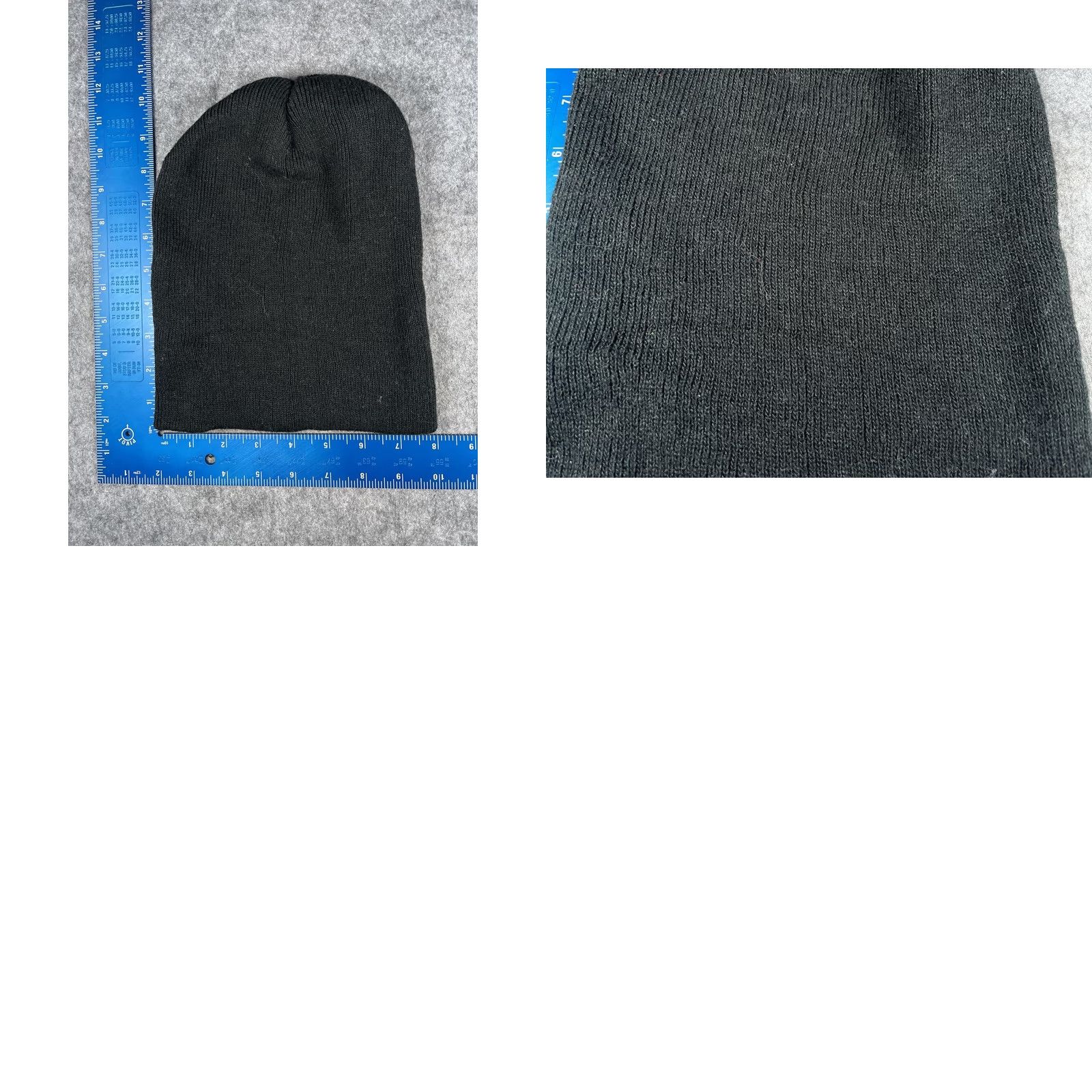Vintage Athletech Beanie Mens One Size Blue Knit Snowboarder Fleece Lined Winter Reversible OSFM Cold Weather Hat Size US M / EU 48-50 / 2 - 8 Thumbnail