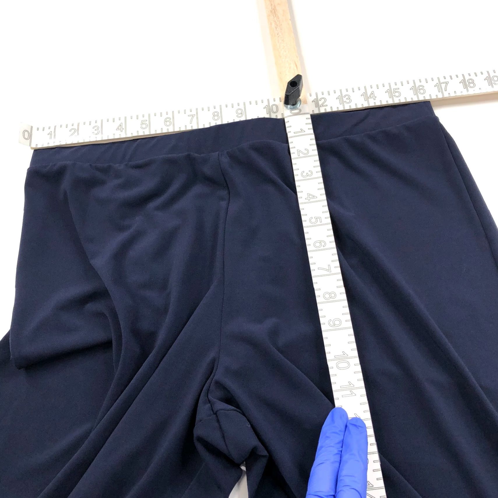 Vintage Chico's Pull On 2 US 12/14 High Rise Wide Leg Pant Blue Size 26" / US 2 / IT 38 - 5 Thumbnail