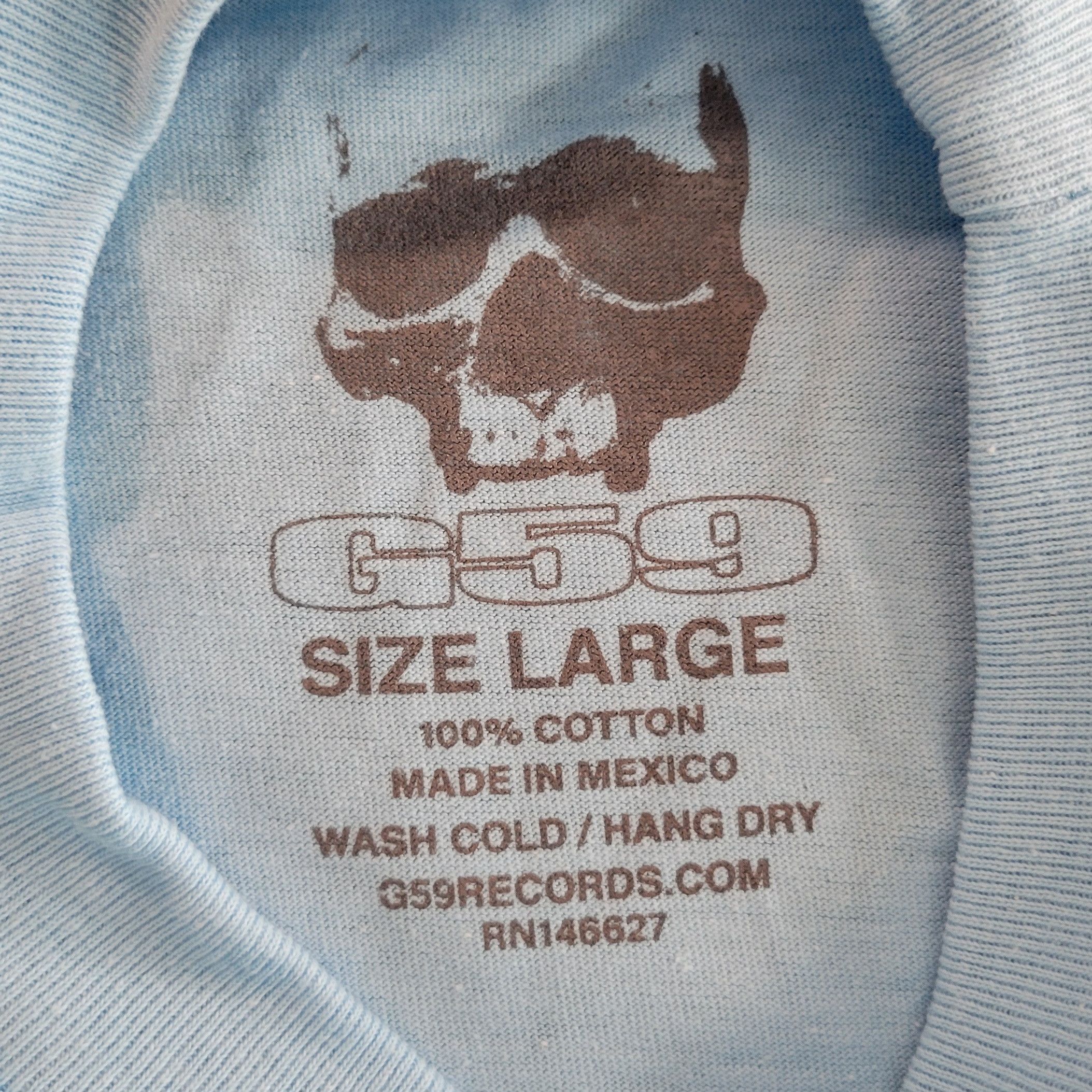 G59 Records G59 Logo Tee Size US L / EU 52-54 / 3 - 3 Thumbnail