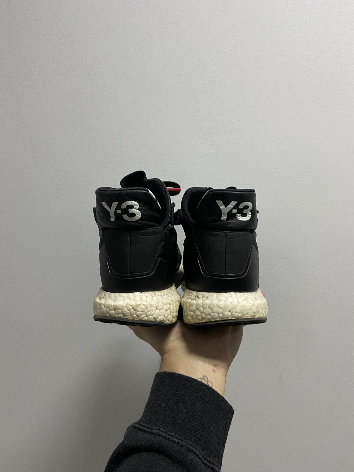 Nike × Vintage Y-3 yohji Yamamoto adidas hi top sneakers vintage boost Size US 8 / EU 41 - 3 Thumbnail