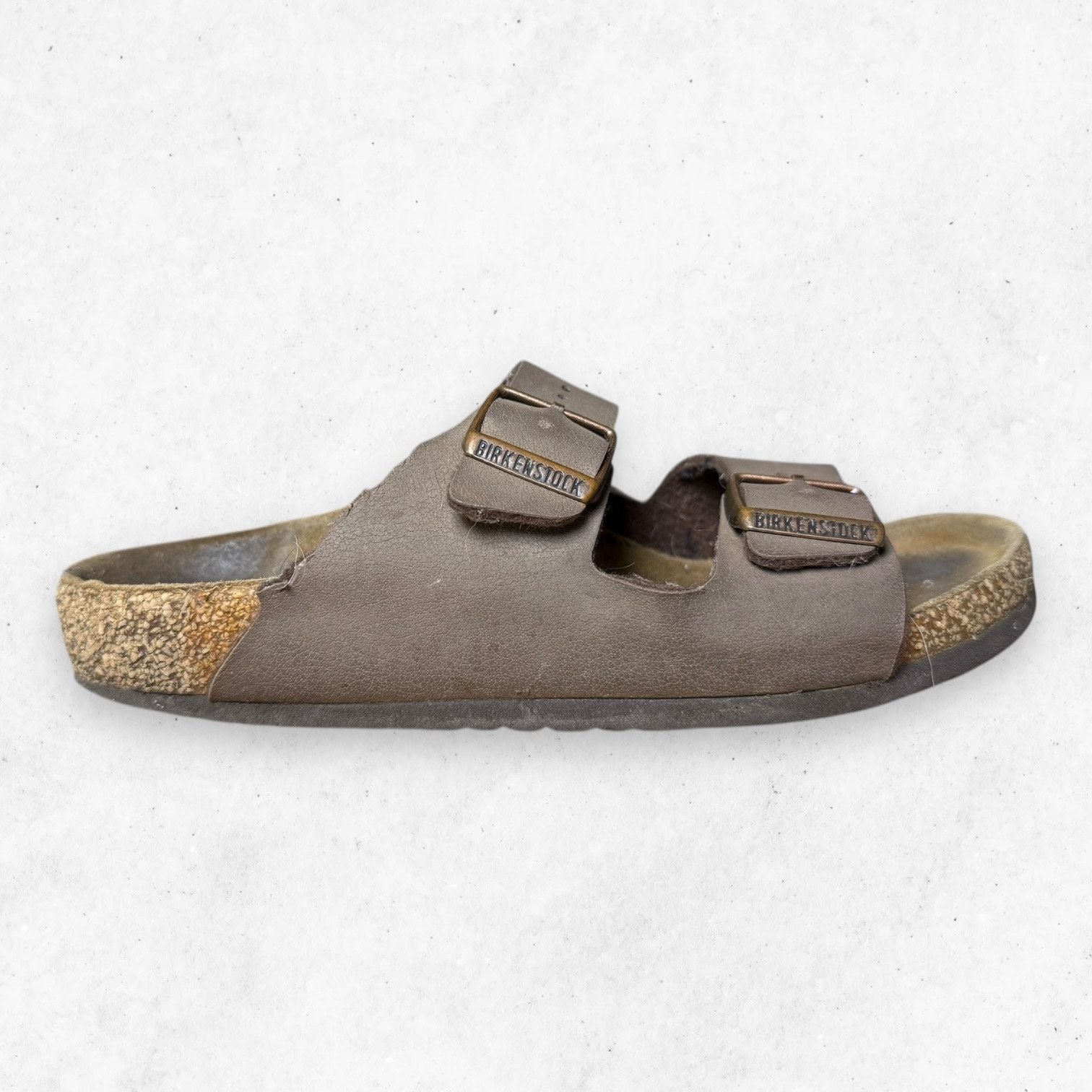 Birkenstock Birkenstock Arizona Two Straps Brown Sandals NO SIZE 9in Size US 5.5 / IT 35.5 - 1 Thumbnail