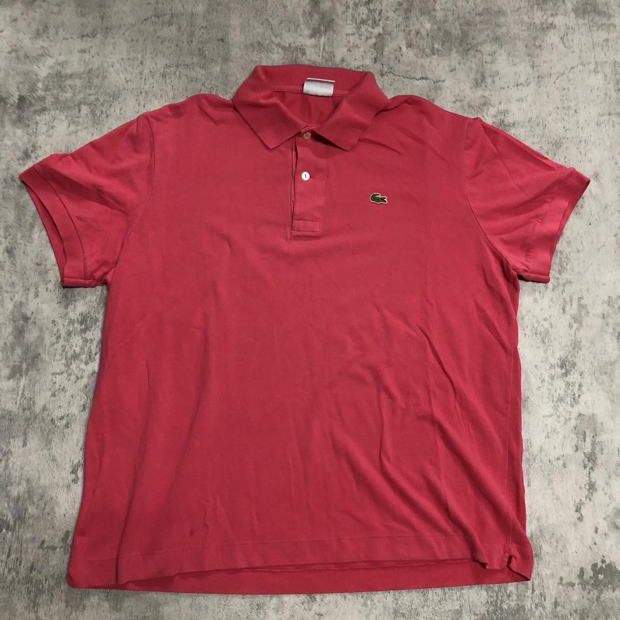 Lacoste Lacoste red polo shirt #poloshirt Size US M / EU 48-50 / 2 - 1 Thumbnail