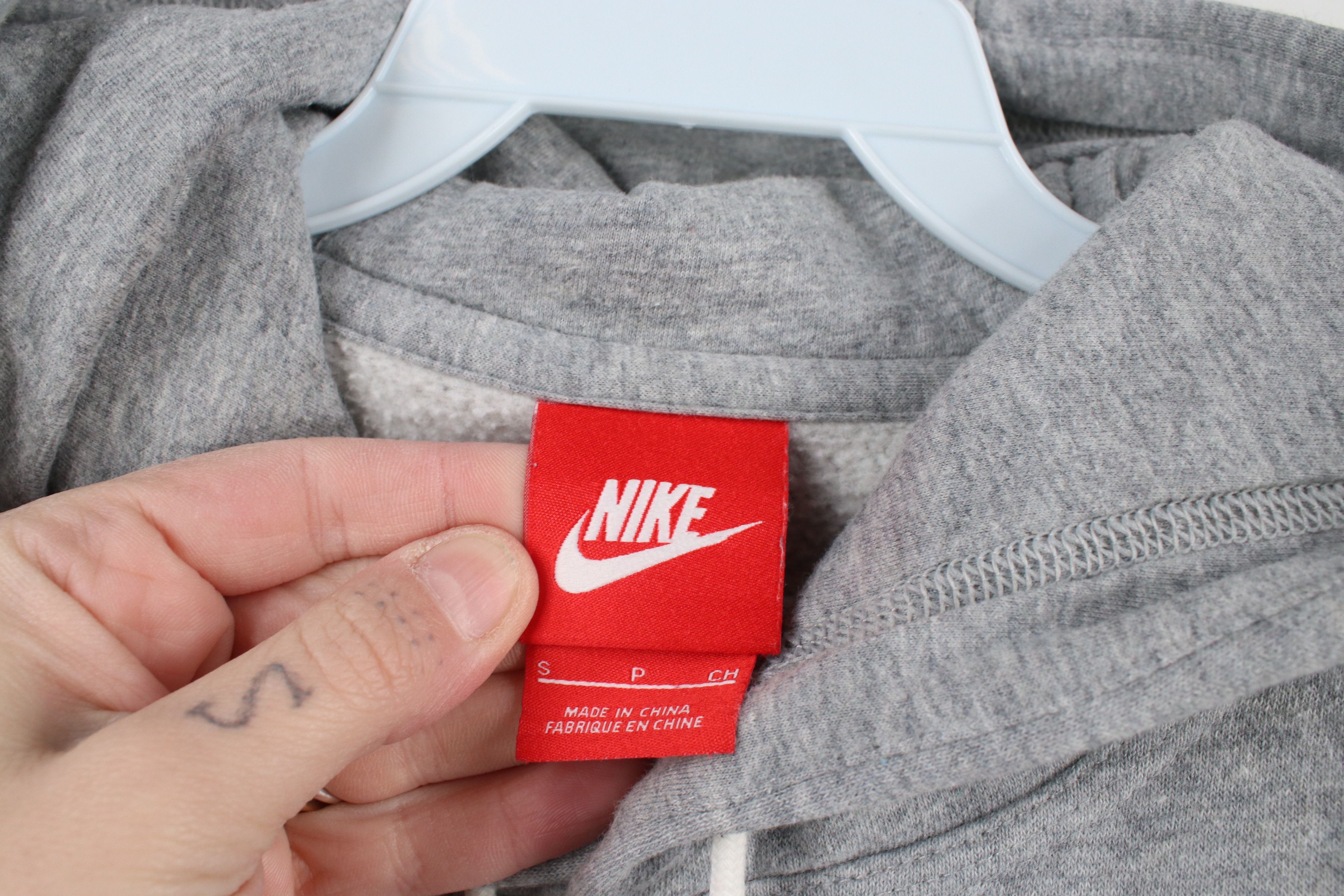 Nike × Vintage Nike Ohio State University Buckeyes Hoodie Sweatshirt Gray Size US S / EU 44-46 / 1 - 7 Thumbnail