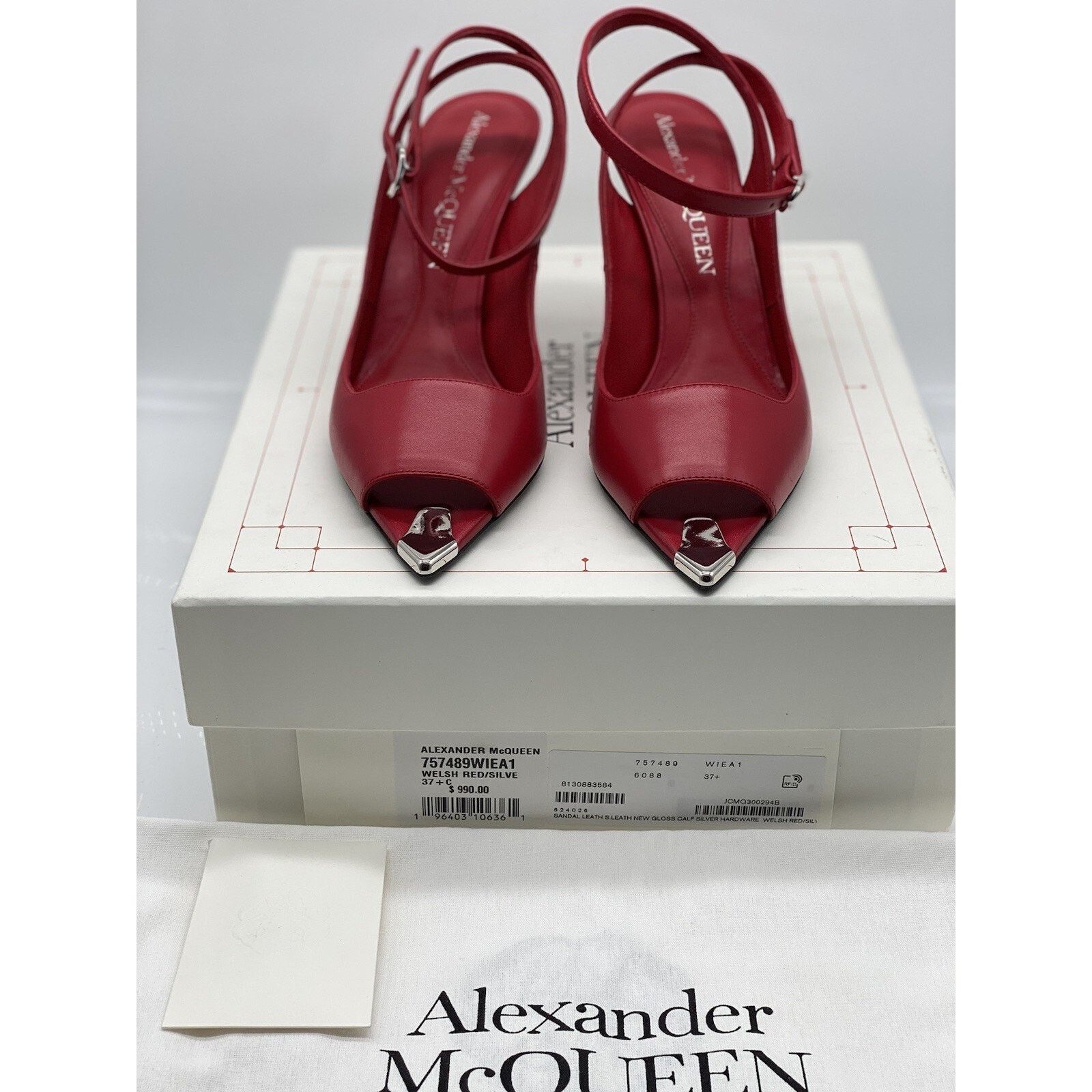 Alexander McQueen Alexander McQueen Punk 90mm Sandals sz. 37 +C Size US 7 / IT 37 - 4 Thumbnail
