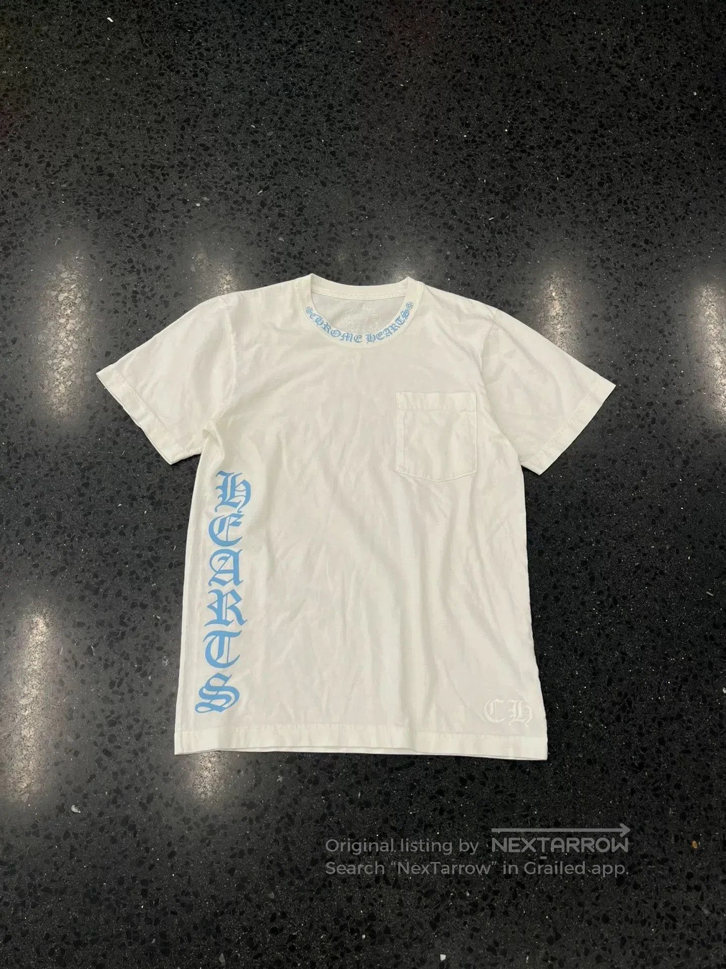 Chrome Hearts Chrome Hearts White Pocket Short Sleeve. Size US S / EU 44-46 / 1 - 1 Thumbnail