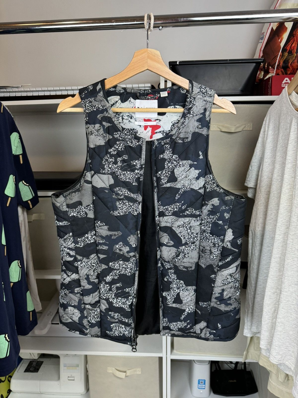 Puma × Trapstar London Puma x Trapstar Camo Full Zip Bib Puffer Vest Size US S / EU 44-46 / 1 - 1 Thumbnail
