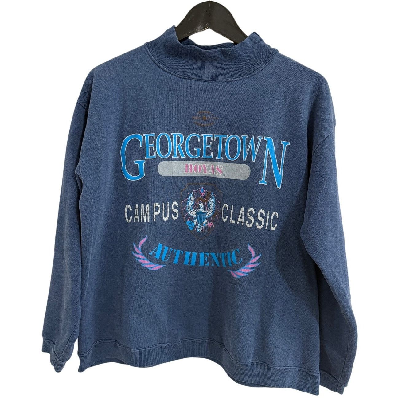 NCAA Vintage Georgetown University Bulldogs Sweatshirt Women's XS Size XS / US 0-2 / IT 36-38 - 1 Thumbnail