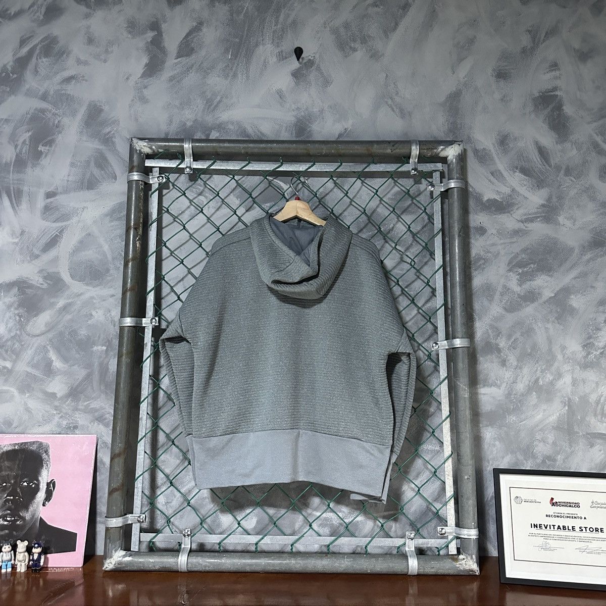Nike Nike Grey Stanford Full Zip hoodie sweatshirt Size L / US 10 / IT 46 - 7 Thumbnail