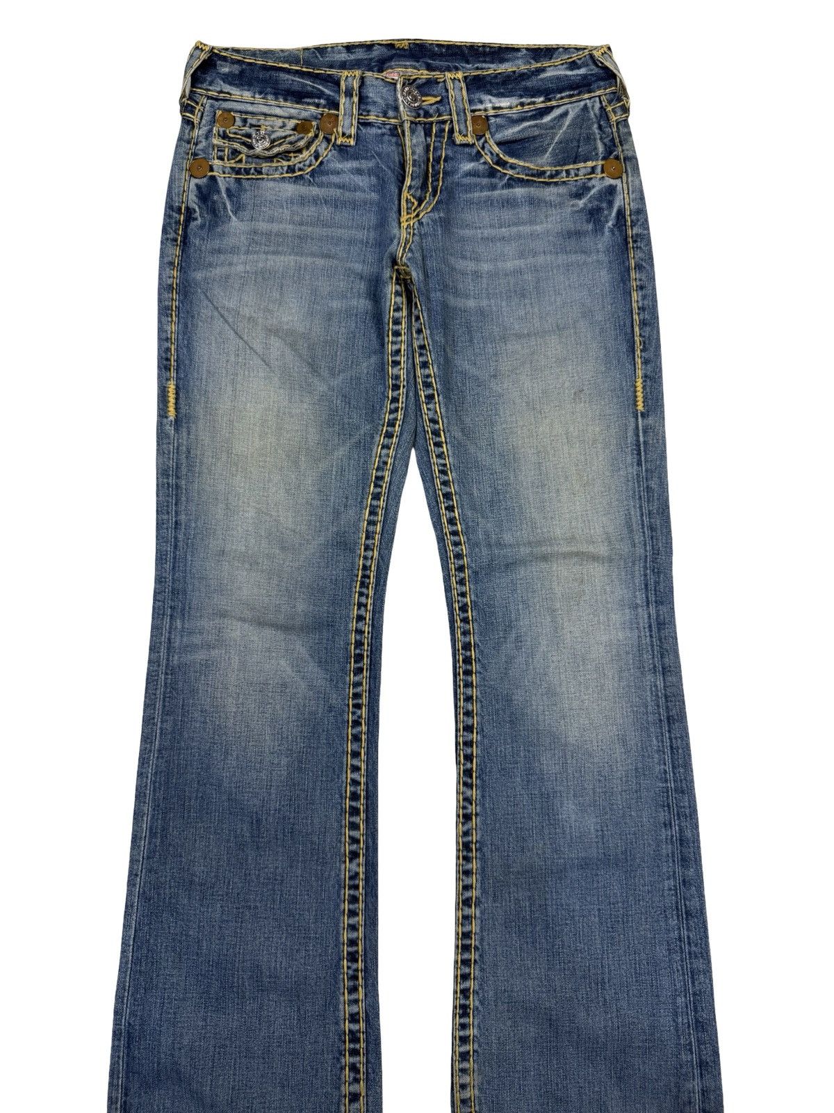 True Religion True religion Billy Super T yellow thread Size US 30 / EU 46 - 2 Thumbnail